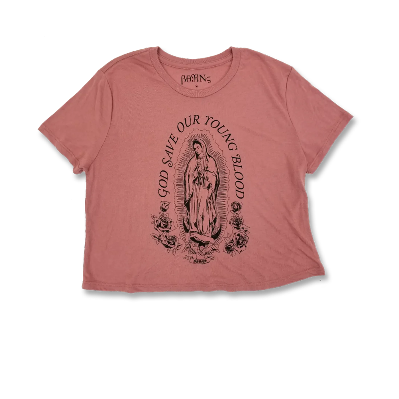 BØRNS Guadalupe Women's Crop T-Shirt