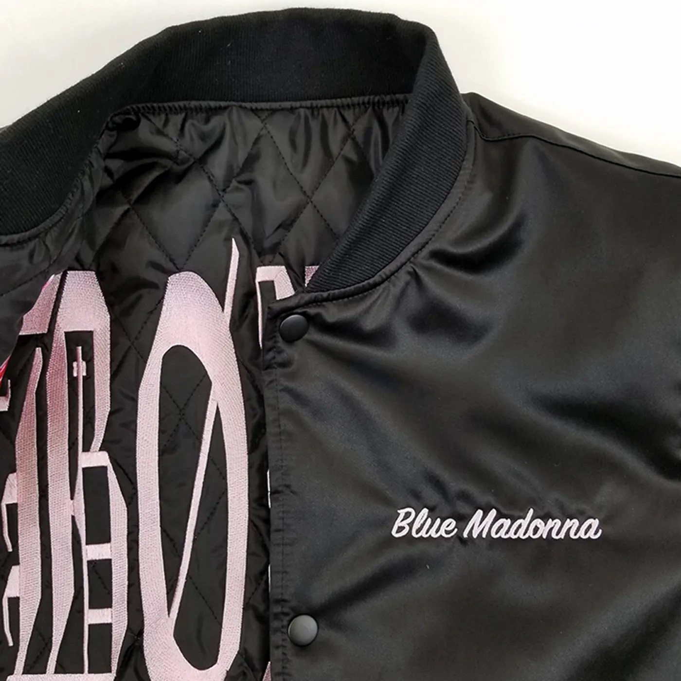 BØRNS Rose Reversible Quilted Bomber Jacket