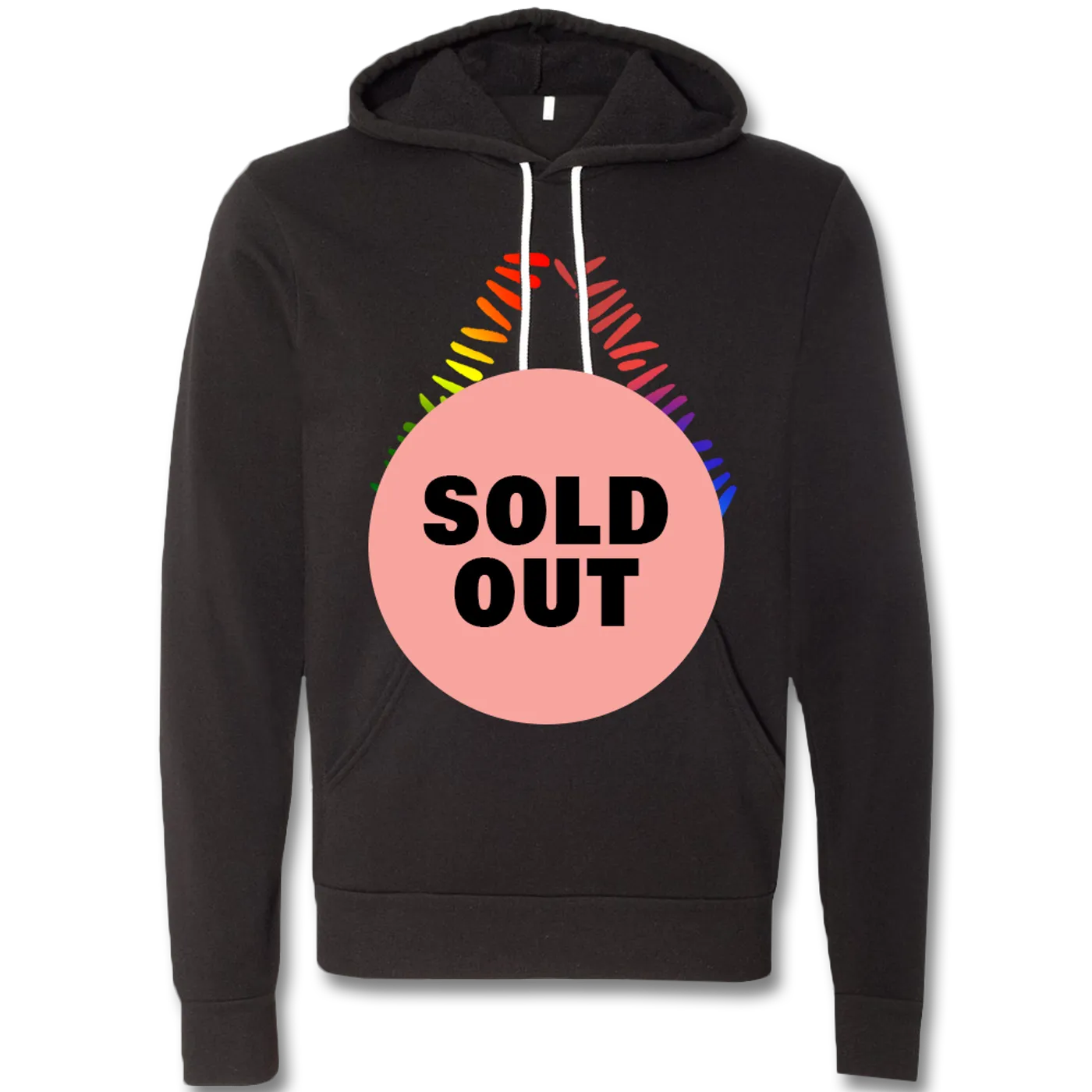 Warpaint Gradient Triangle Logo Pullover Hoodie