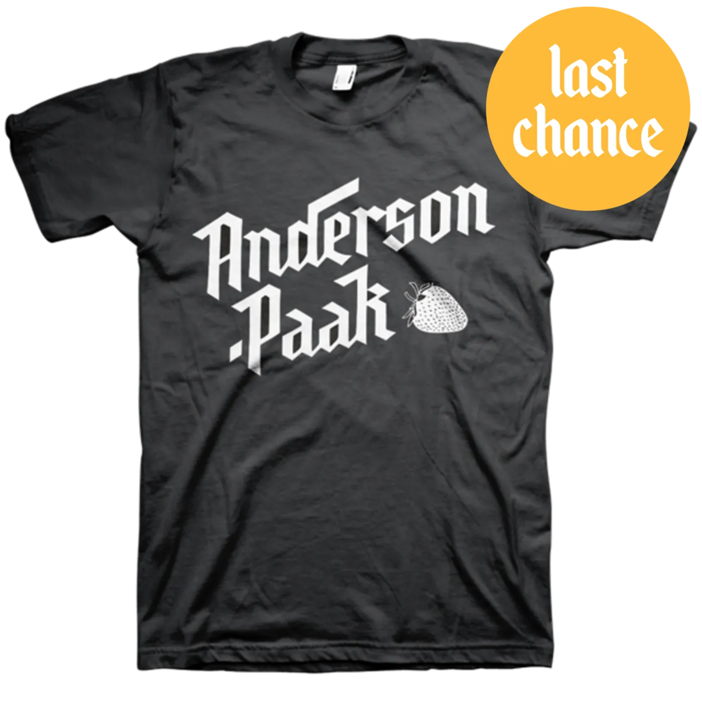 Anderson .Paak Strawberry Tee (Black)