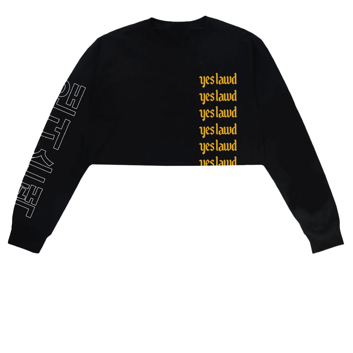 Anderson .Paak Yes Lawd Cropped Sweatshirt