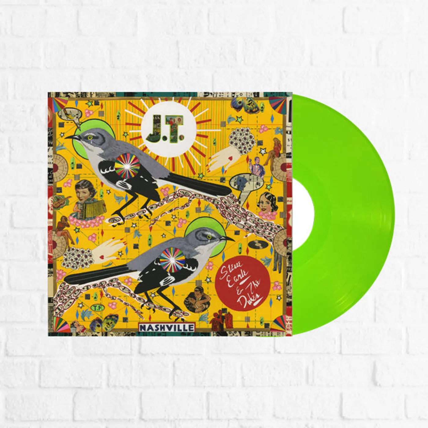 Steve Earle J.T. [Exclusive Lime Green]