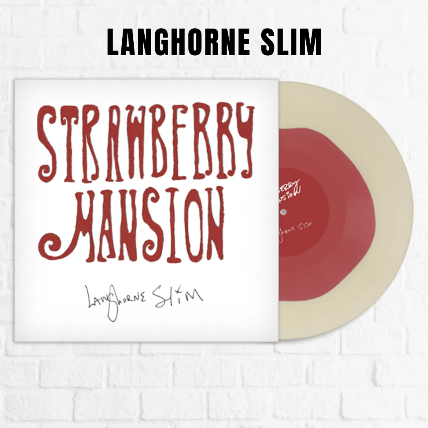 Langhorne Slim Strawberry Mansion [Exclusive Red & Cream]