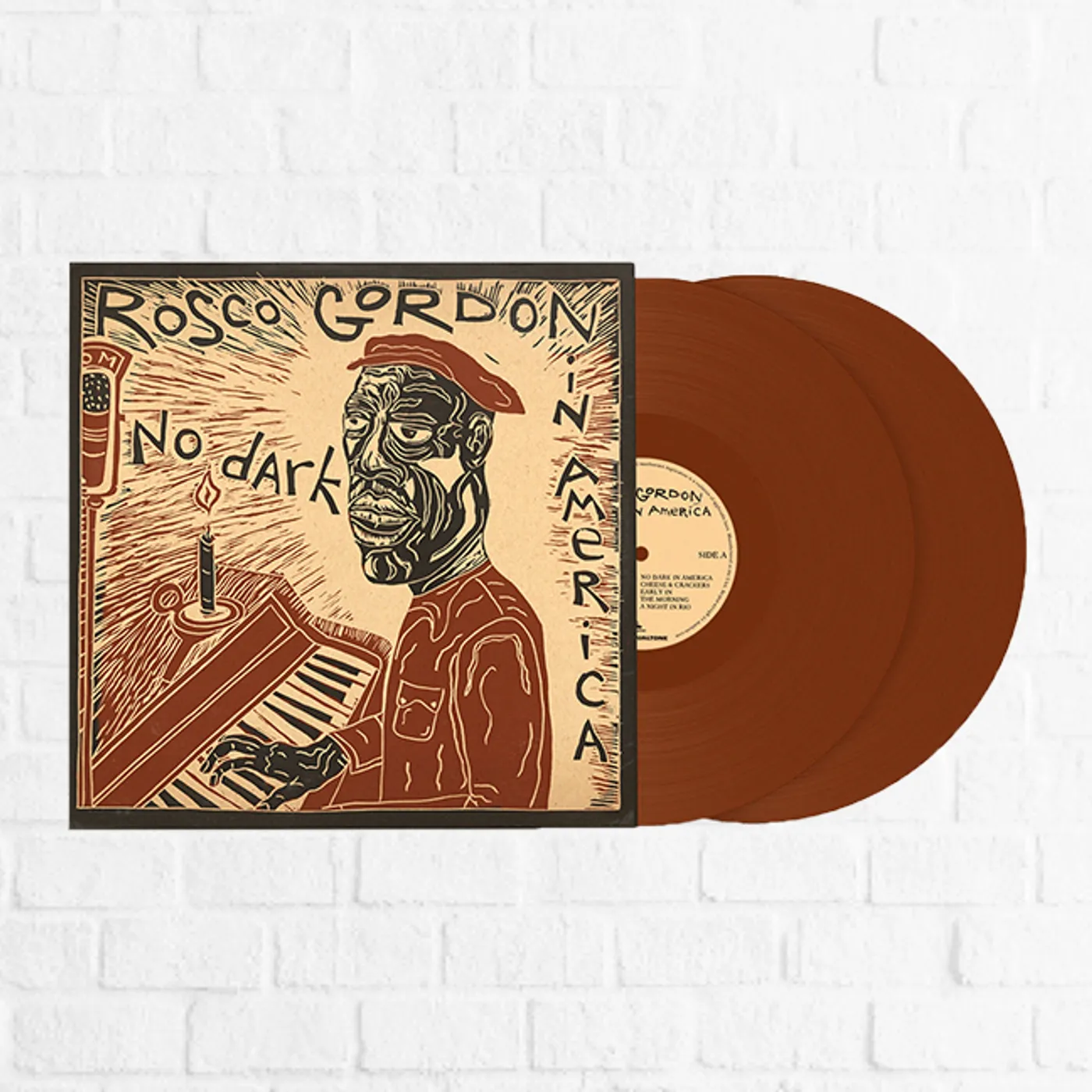 Rosco Gordon No Dark In America [Maroon]