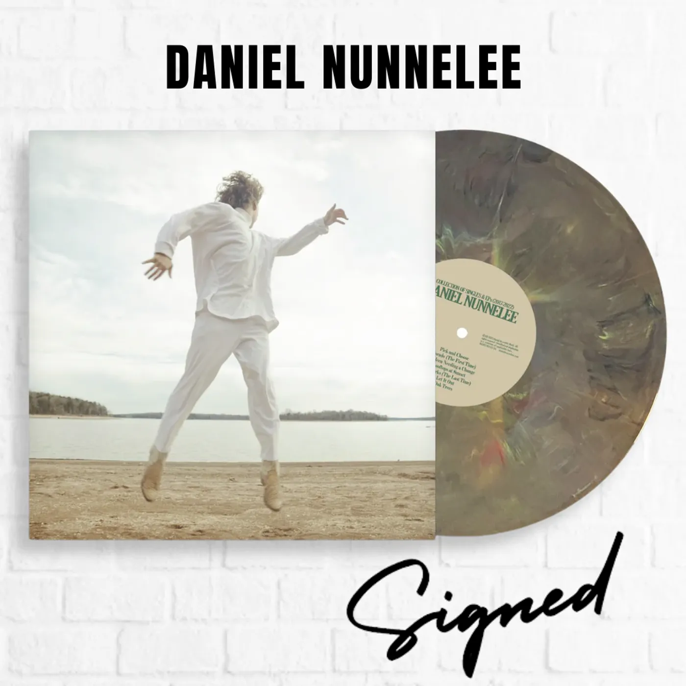 Daniel Nunnelee Collection of Singles & EPs + SIGNED Jacket [Limited Camo]
