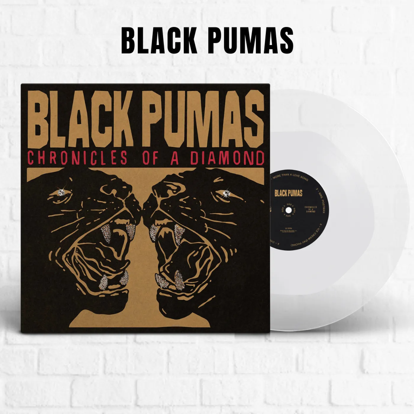 Black Pumas Chronicles of a Diamond [Exclusive Clear in White]