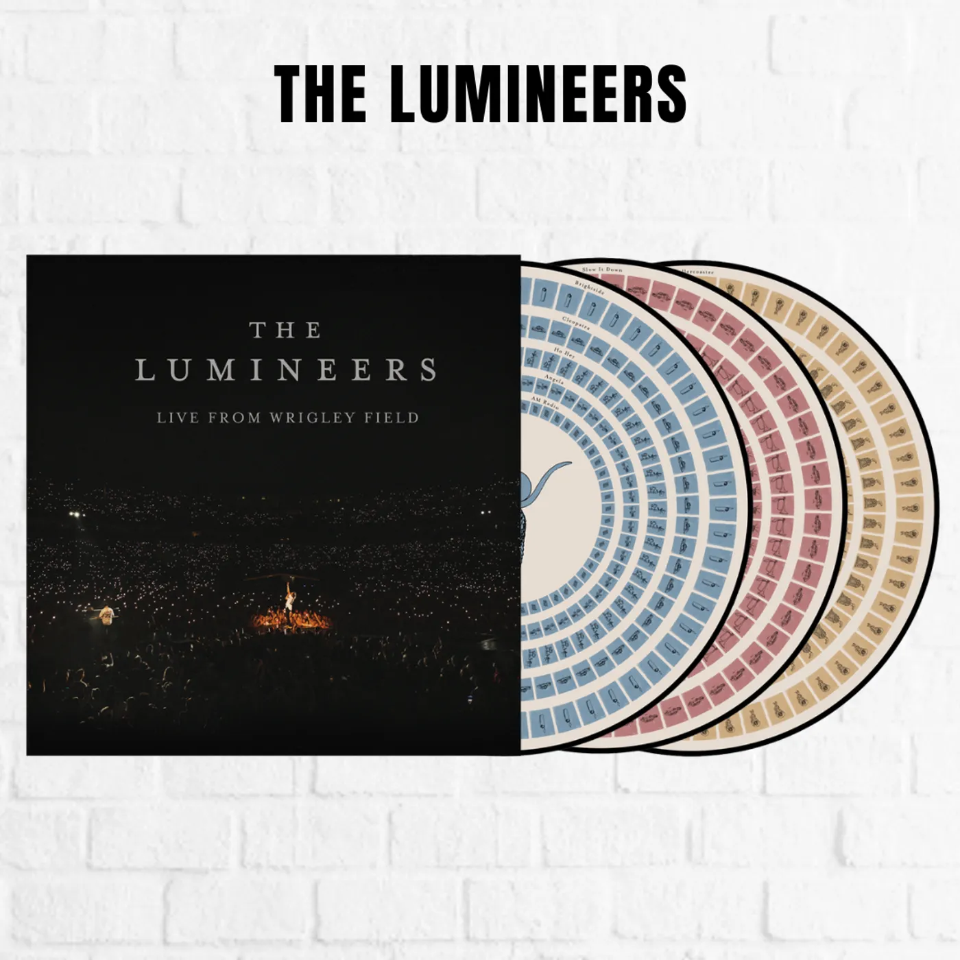 The Lumineers Live from Wrigley Field [Limited Zoetrope] [3xLP] [Pre-Order]