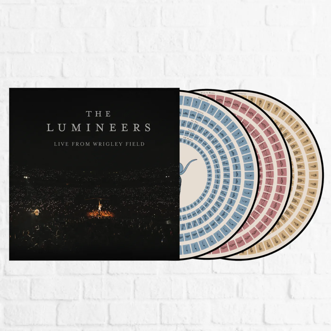 The Lumineers Live from Wrigley Field [Limited Zoetrope] [3xLP] [Pre-Order]
