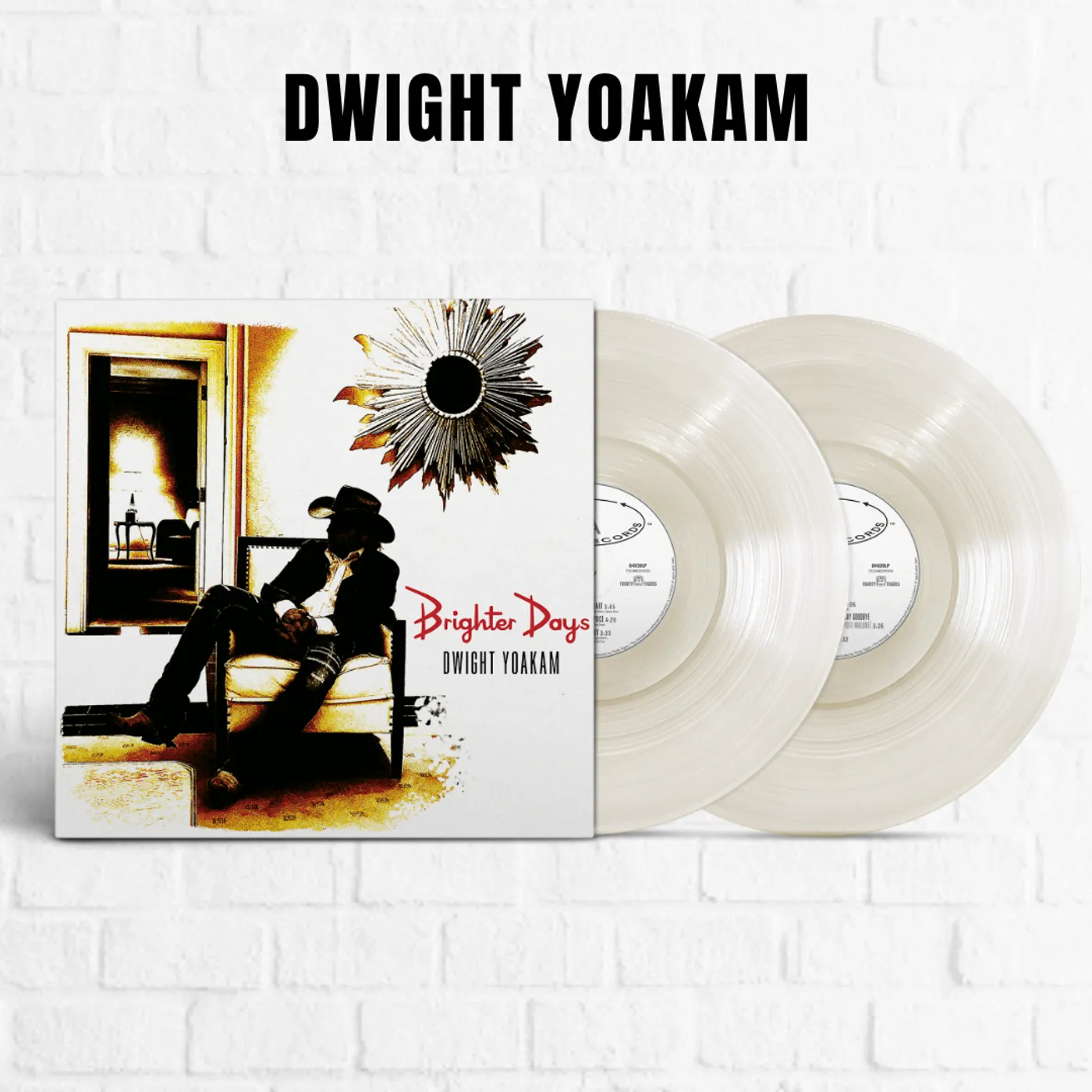 Dwight Yoakam Brighter Days [2xLP] [Exclusive Milky Clear] [Pre-Order]
