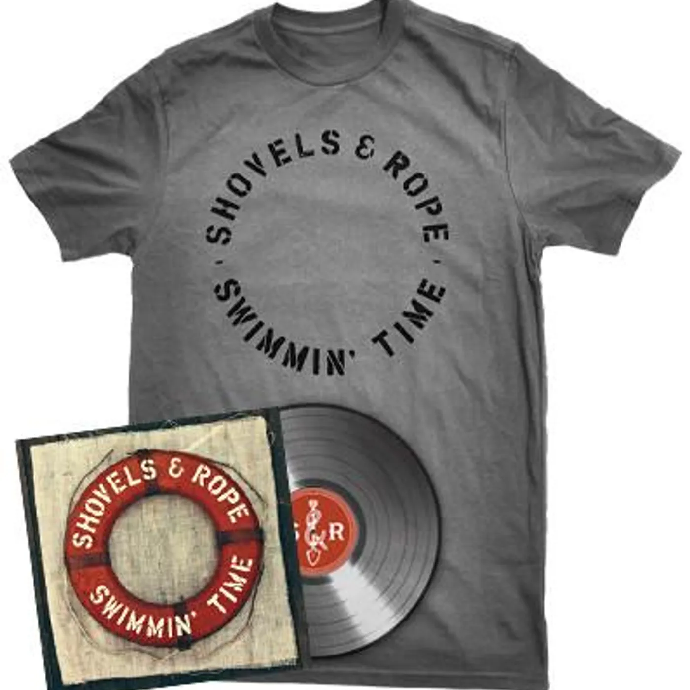 Shovels & Rope Swimmin' Time BUNDLE: Vinyl + T-shirt