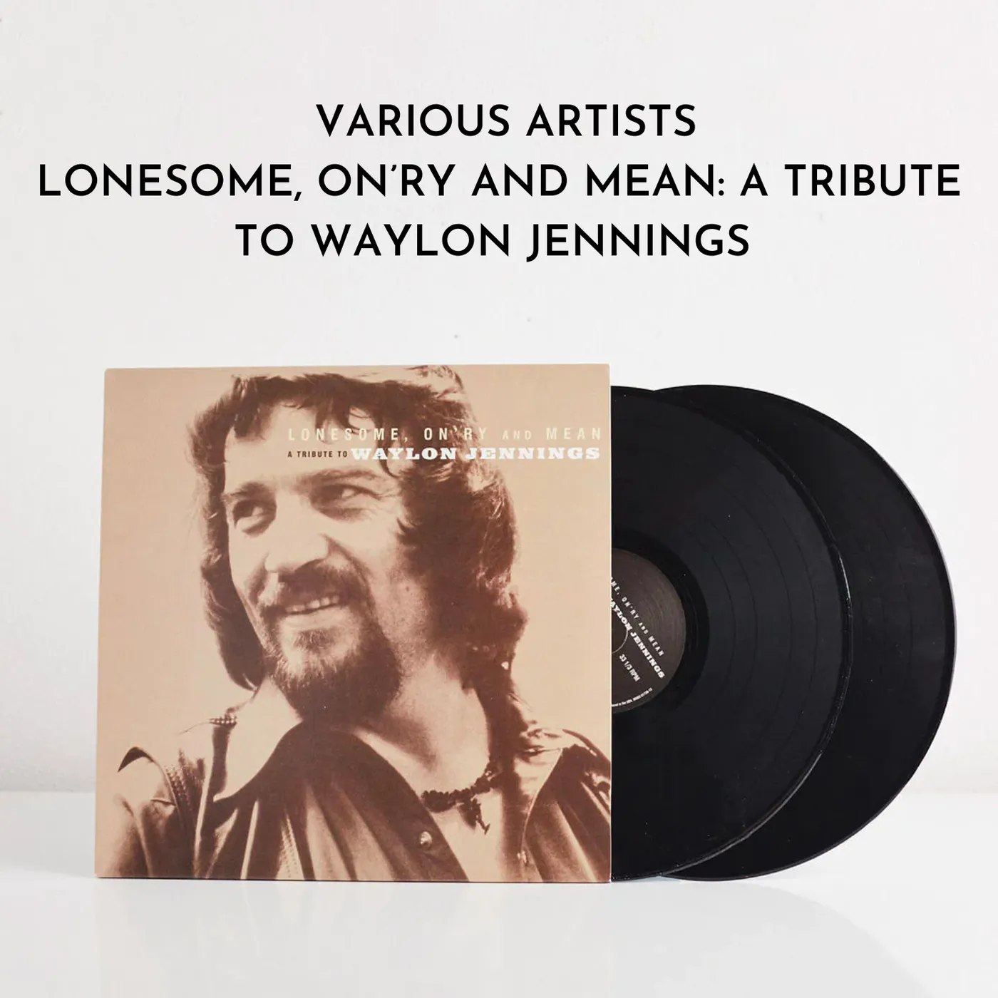 Various Artists - Dualtone Lonesome, On'ry And Mean: A Tribute To Waylon Jennings (Vinyl)