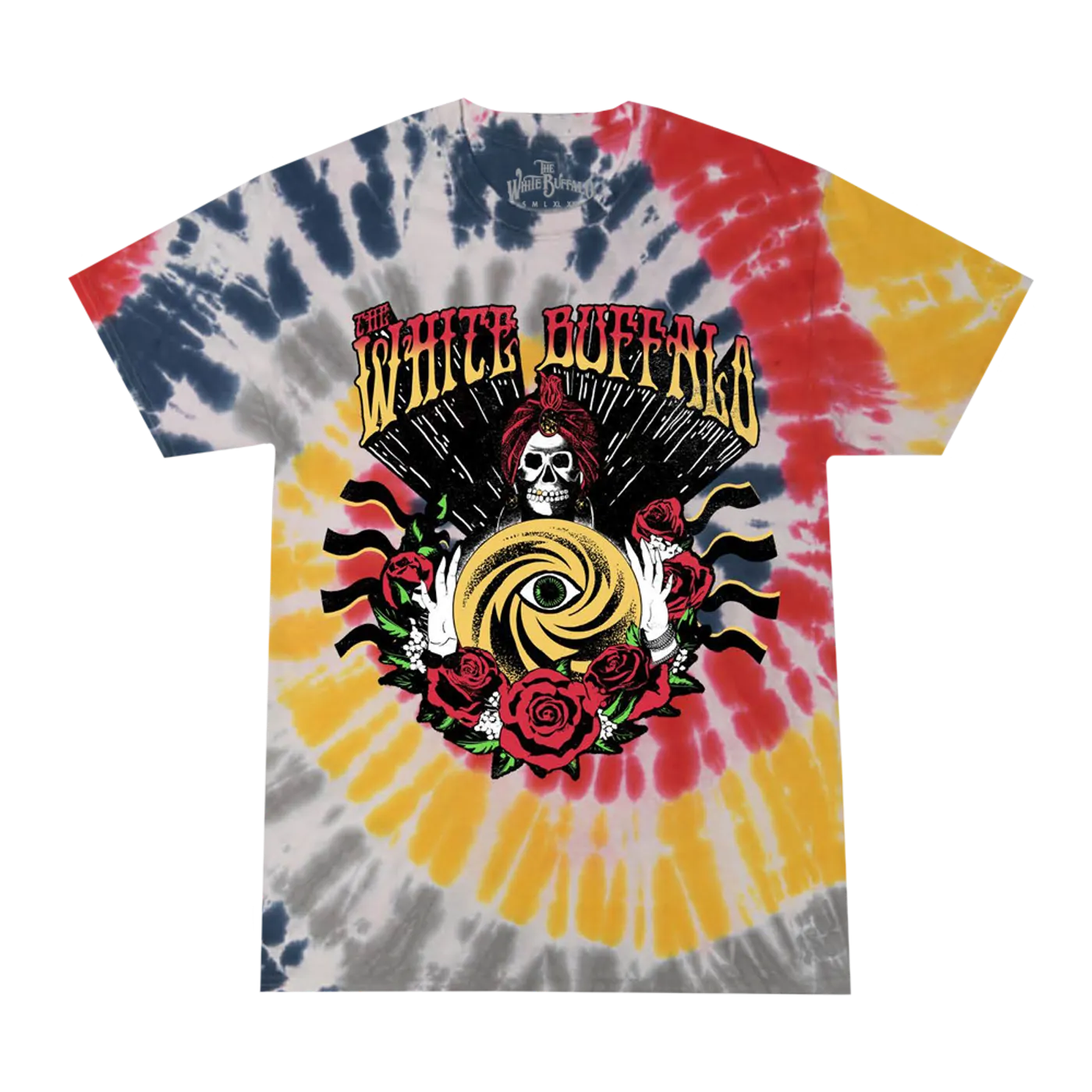 The White Buffalo Fortune Teller Yellowstone Tie Dye T-Shirt