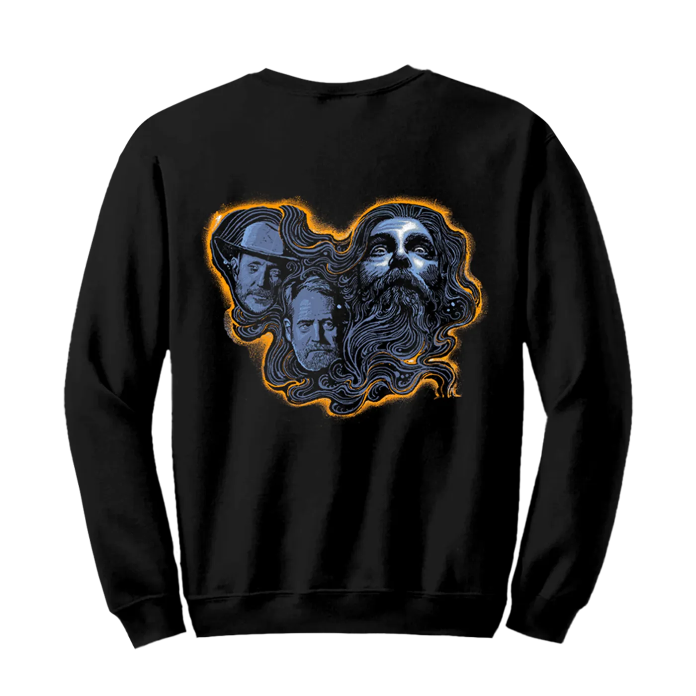 The White Buffalo A Freight Train Through The Night Crewneck