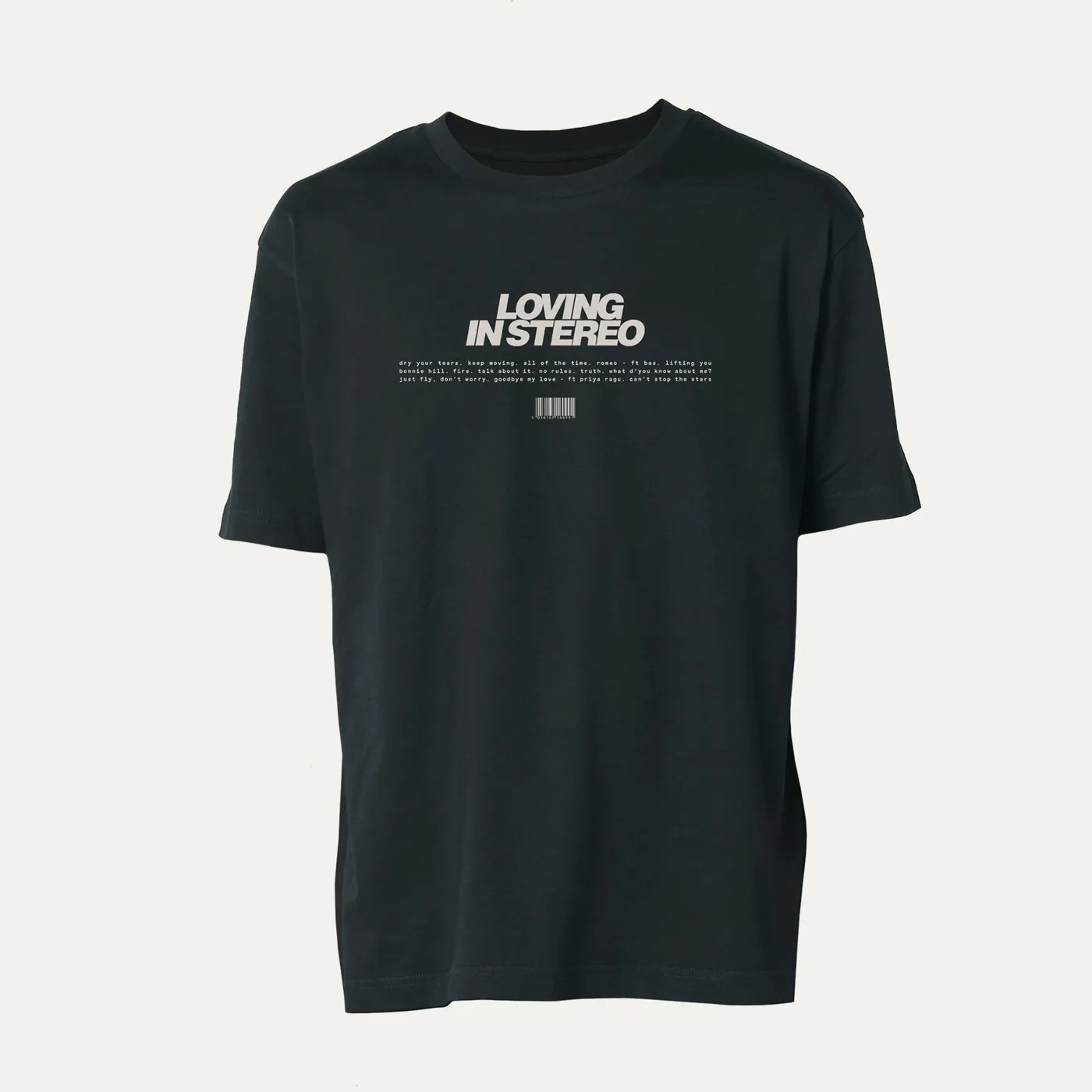 Jungle BLACK 'LOVING IN STEREO' T-SHIRT