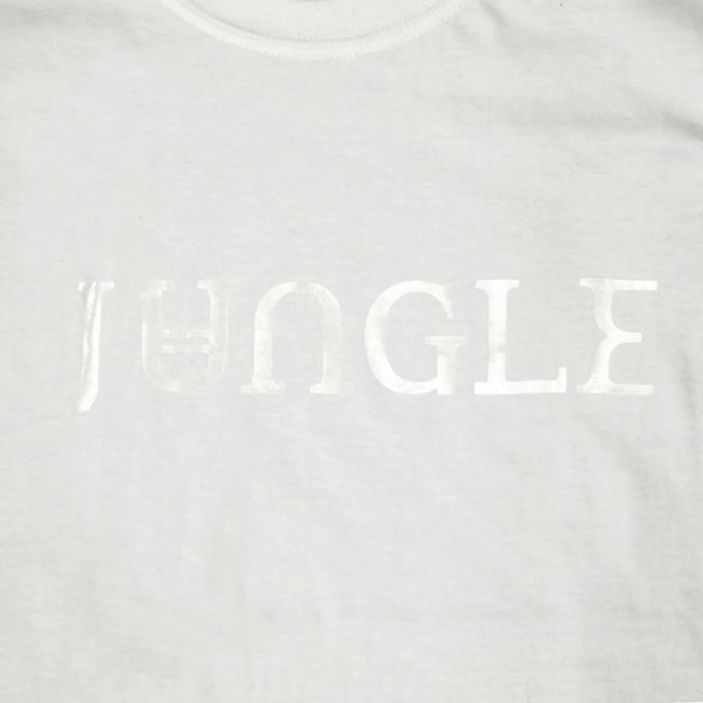 WHITE JUNGLE GEL LOGO T-SHIRT