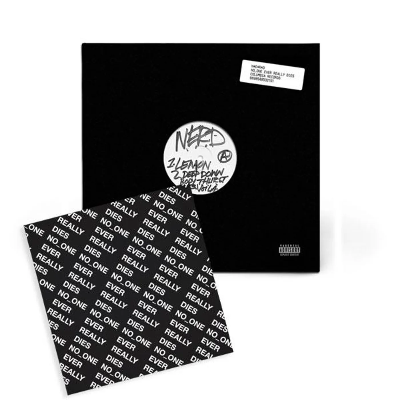 N.E.R.D NO_ONE EVER REALLY DIES + BANDANA BUNDLE