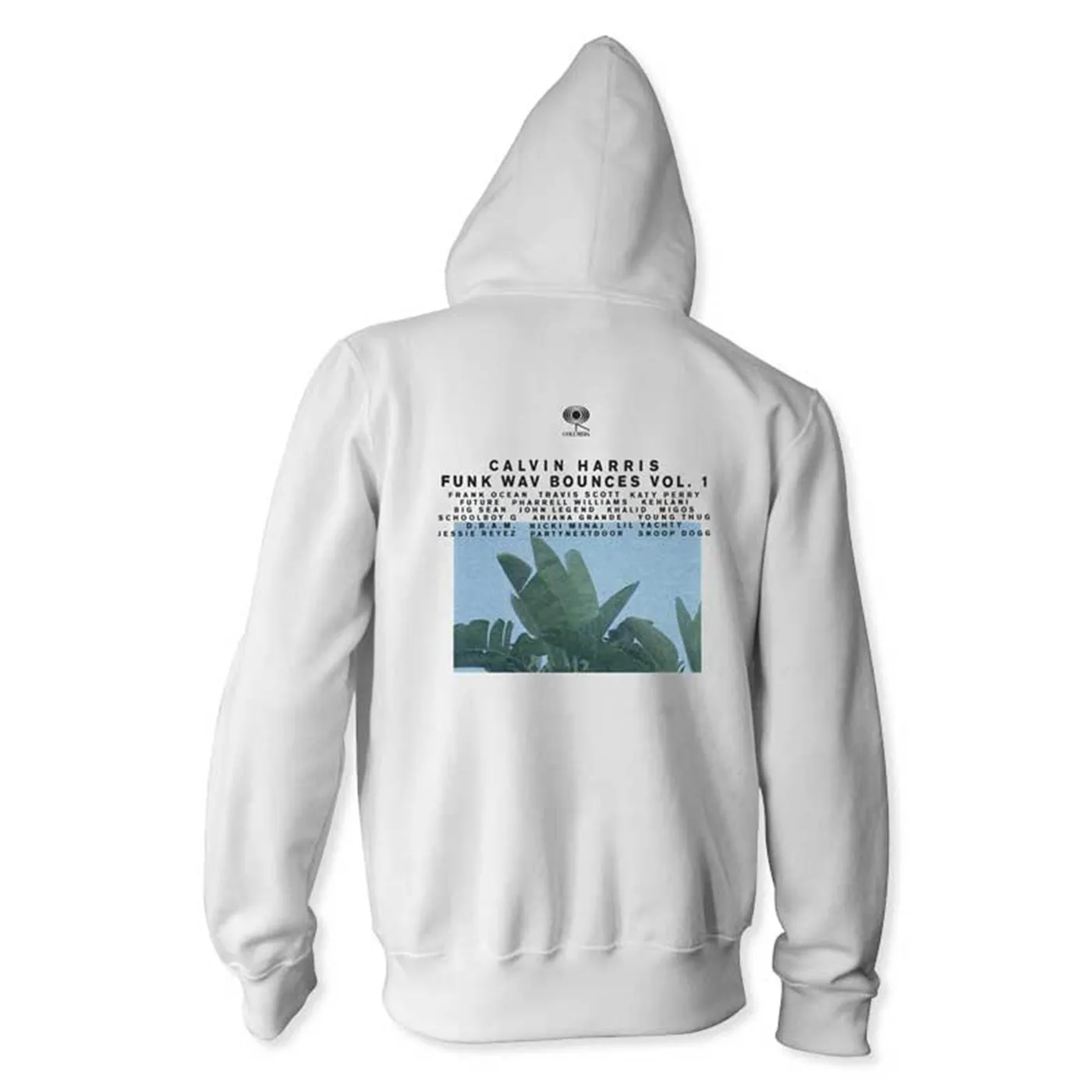 Calvin Harris GOD'S EYES STUDIOS' WHITE PULLOVER