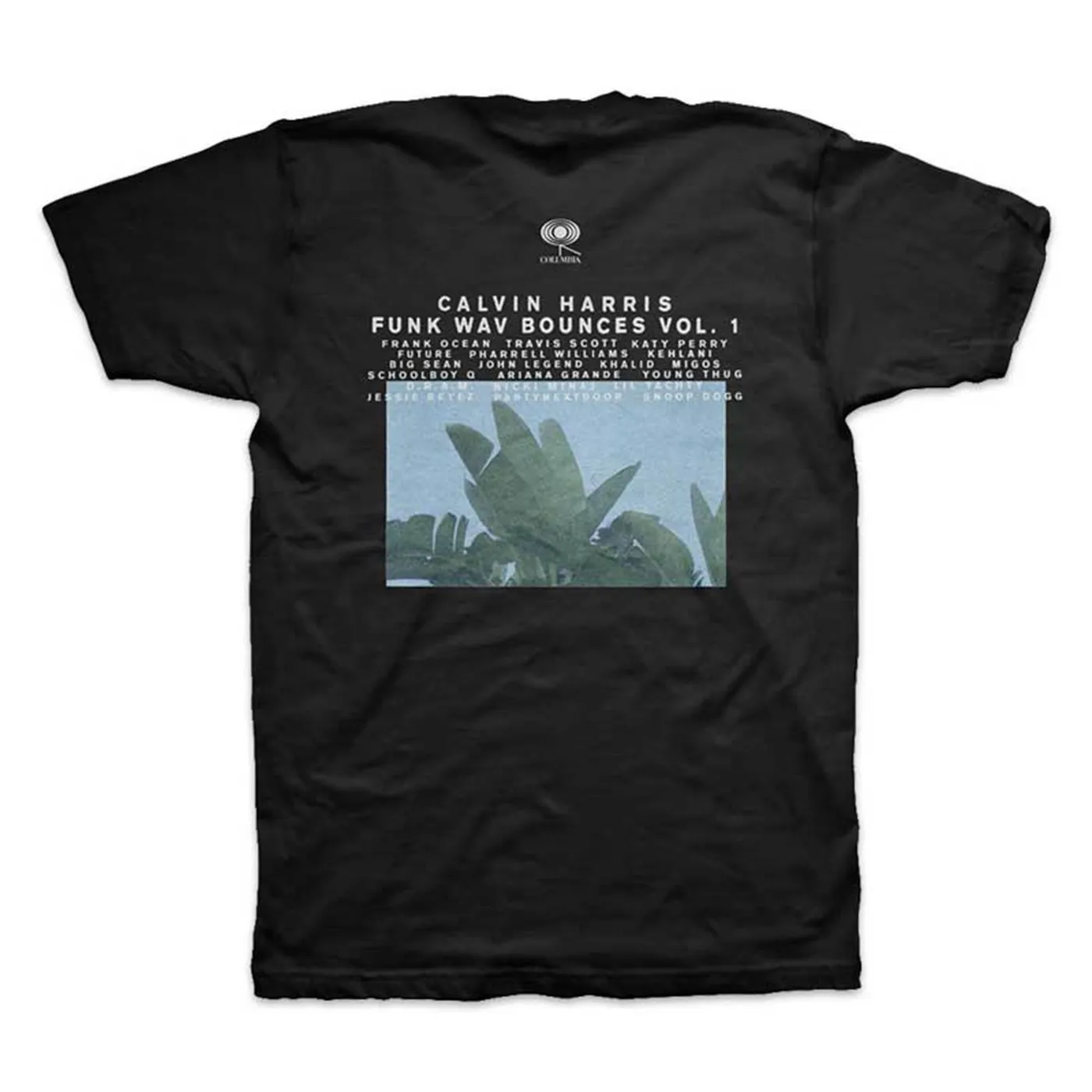 CALVIN HARRIS 'GOD'S EYES STUDIO' BLACK TEE