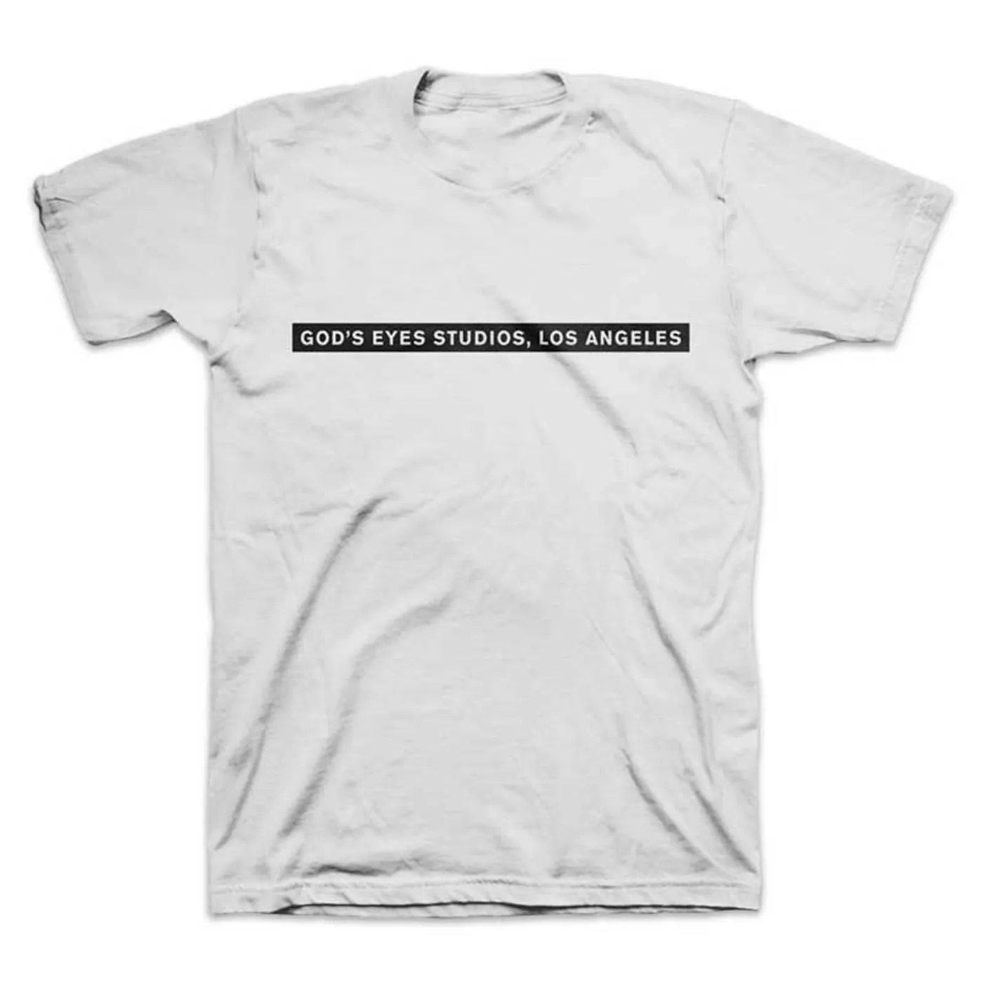 CALVIN HARRIS 'GOD'S EYES STUDIOS' WHITE TEE