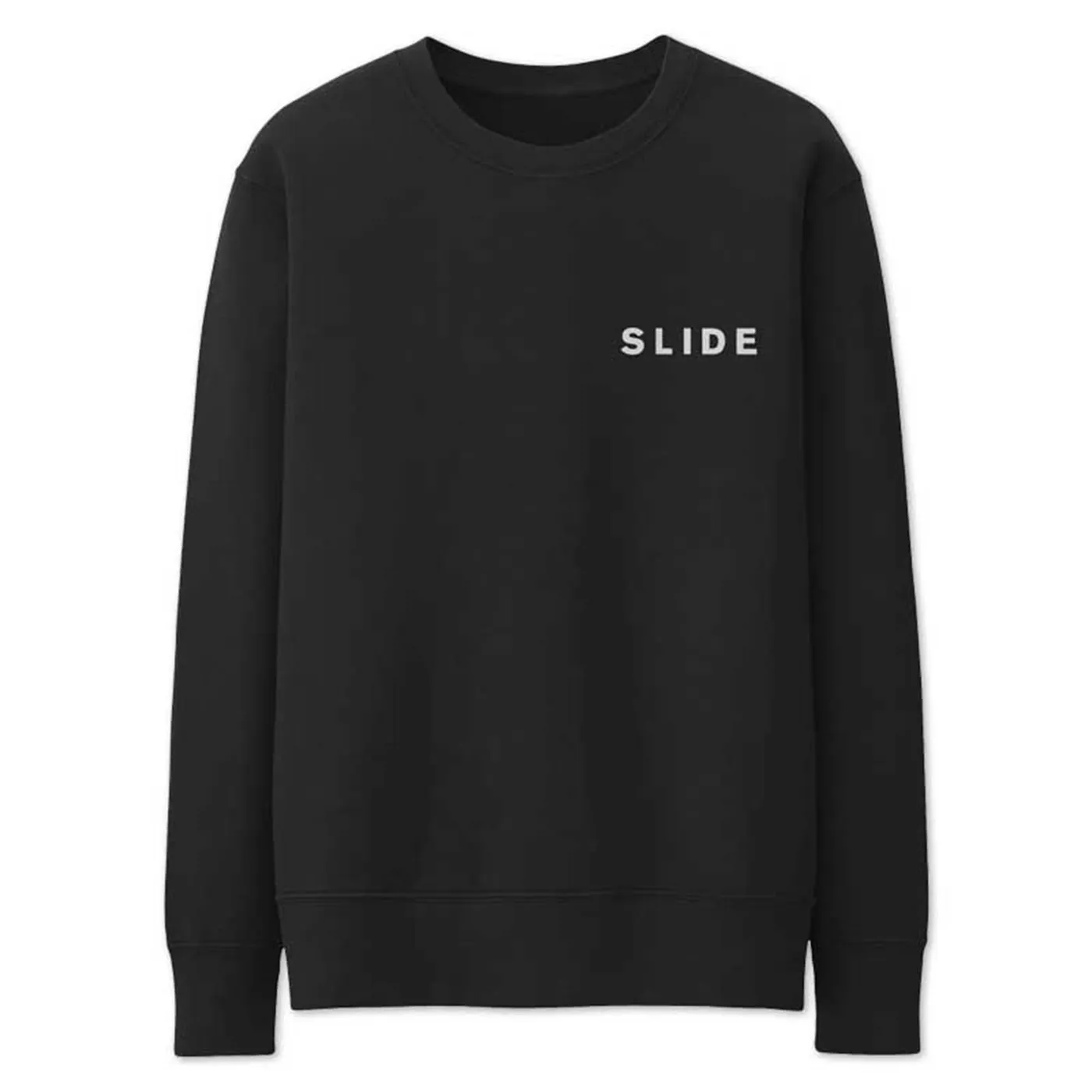 CALVIN HARRIS 'SLIDE' BLACK CREWNECK