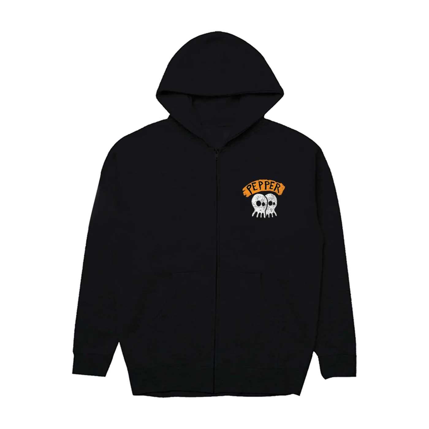 Pepper "Aloha Fuckers Beach" Black Zip Hoodie