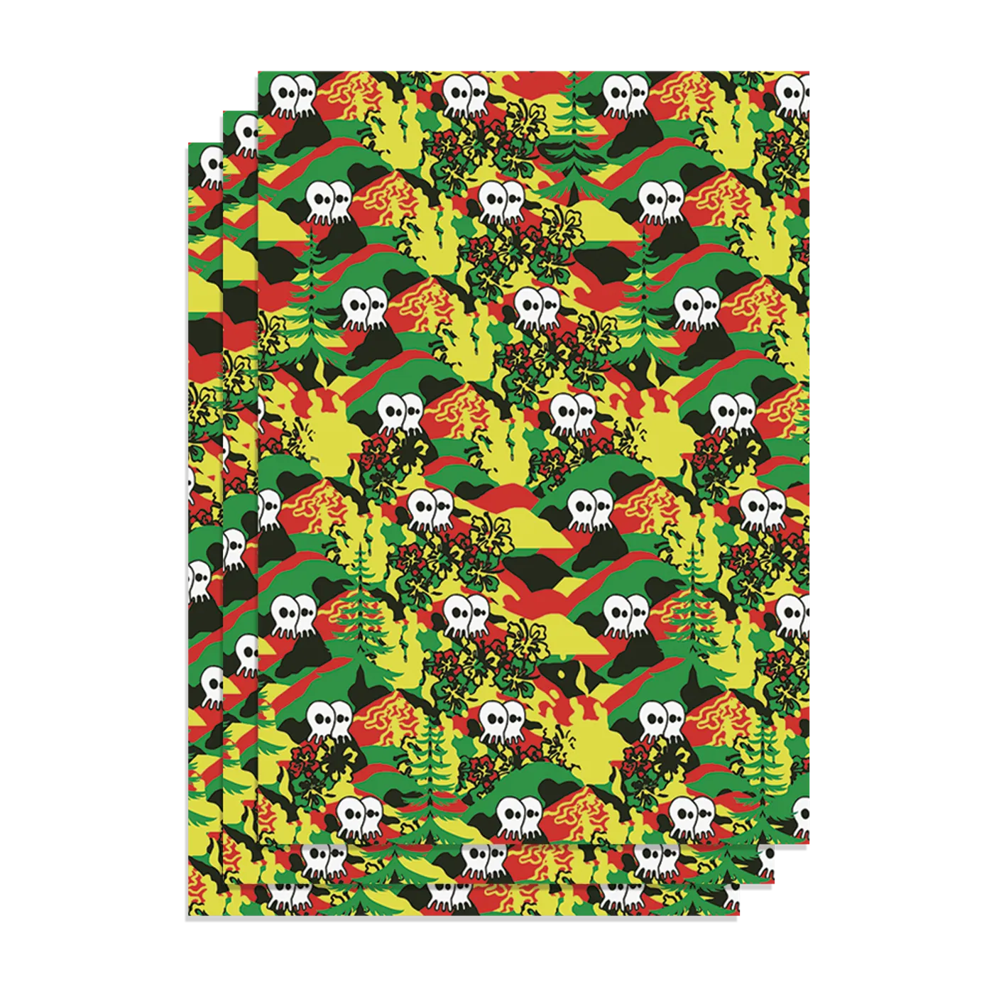 Pepper "Rasta" Wrapping Paper