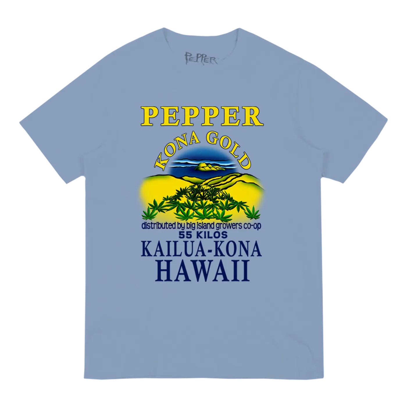 Pepper Kona Light Blue Tee