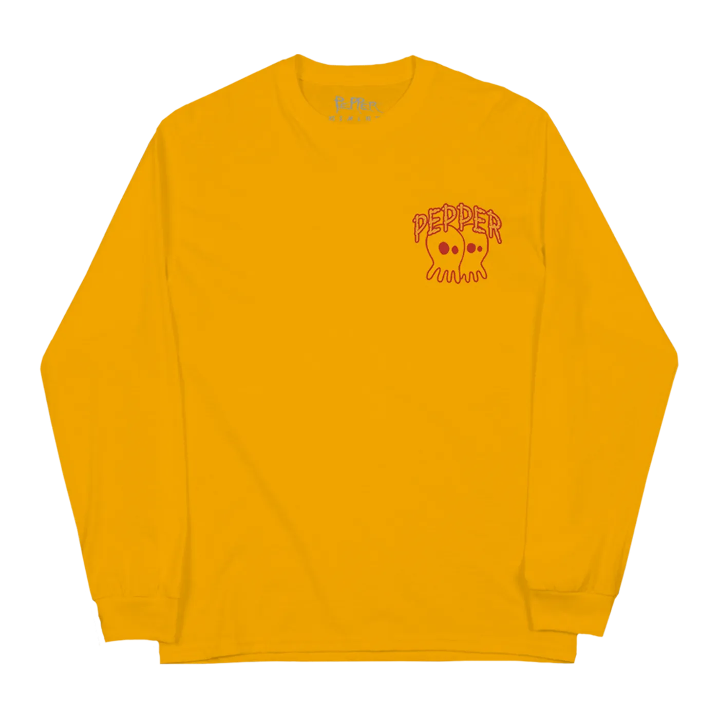 Pepper Palm Skullconut Yellow Long Sleeve