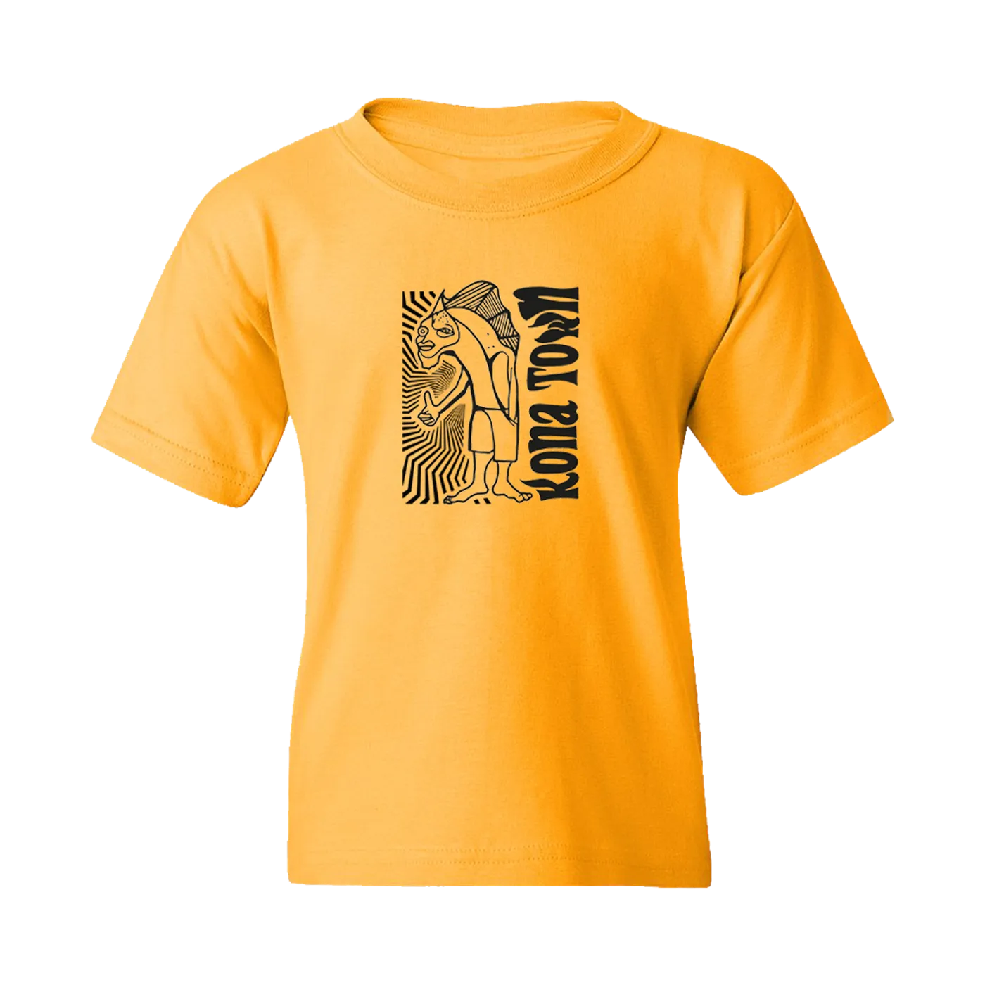 Pepper Kona Town Gold Youth Tee