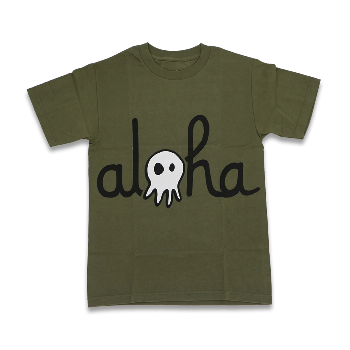 Pepper Aloha Skullconut Green T-Shirt