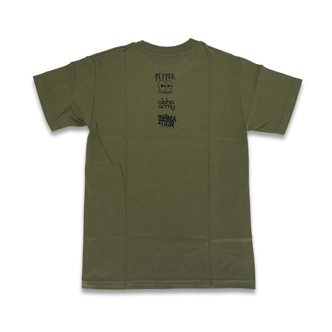 Pepper Aloha Skullconut Green T-Shirt