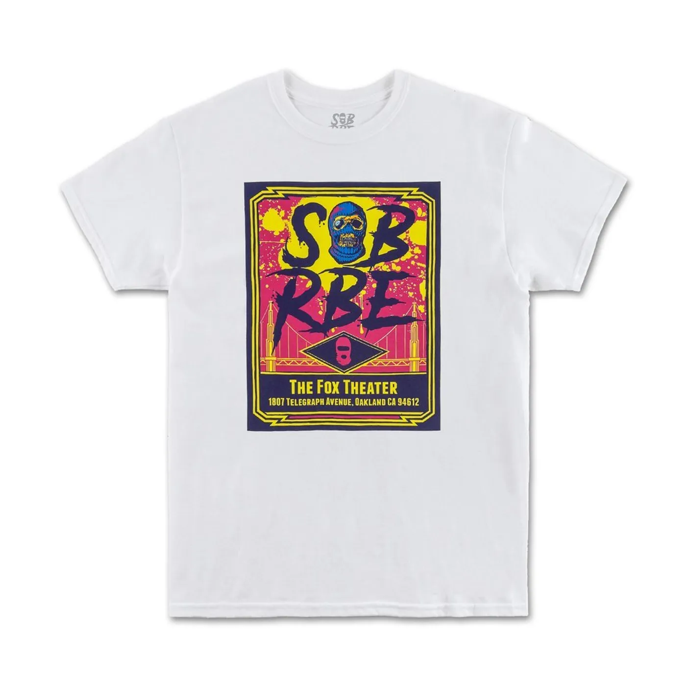 SOB X RBE OAKLAND FOX THEATER TEE - WHITE
