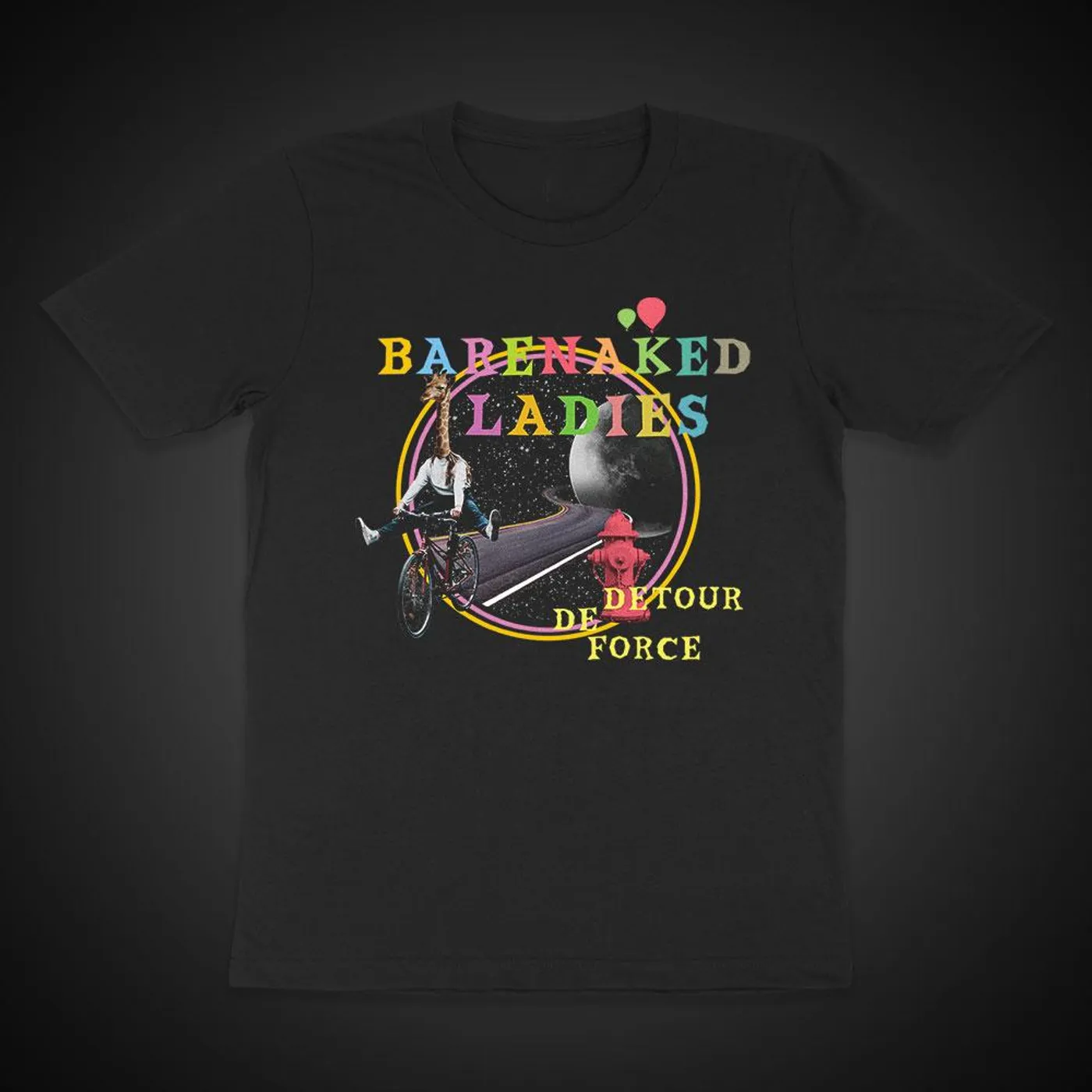 Barenaked Ladies Detour de Force Black T-shirt