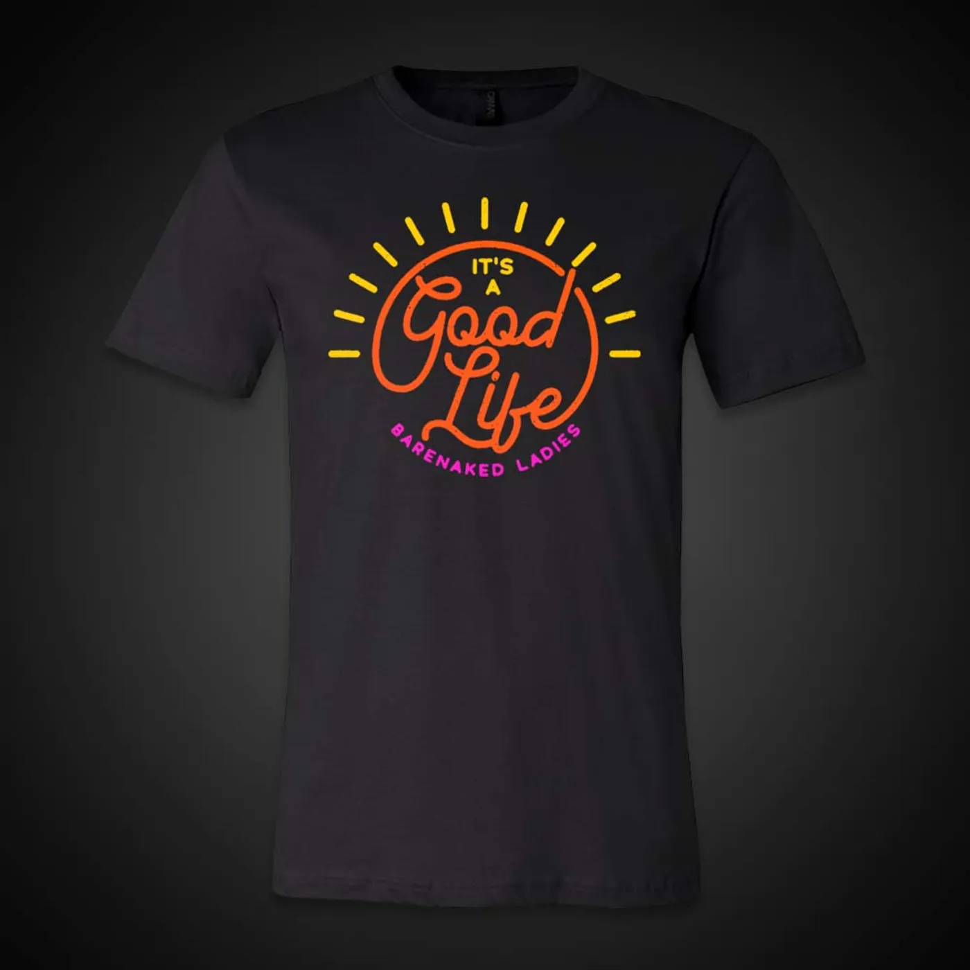 Barenaked Ladies BNL It's a Good Life Black Tee
