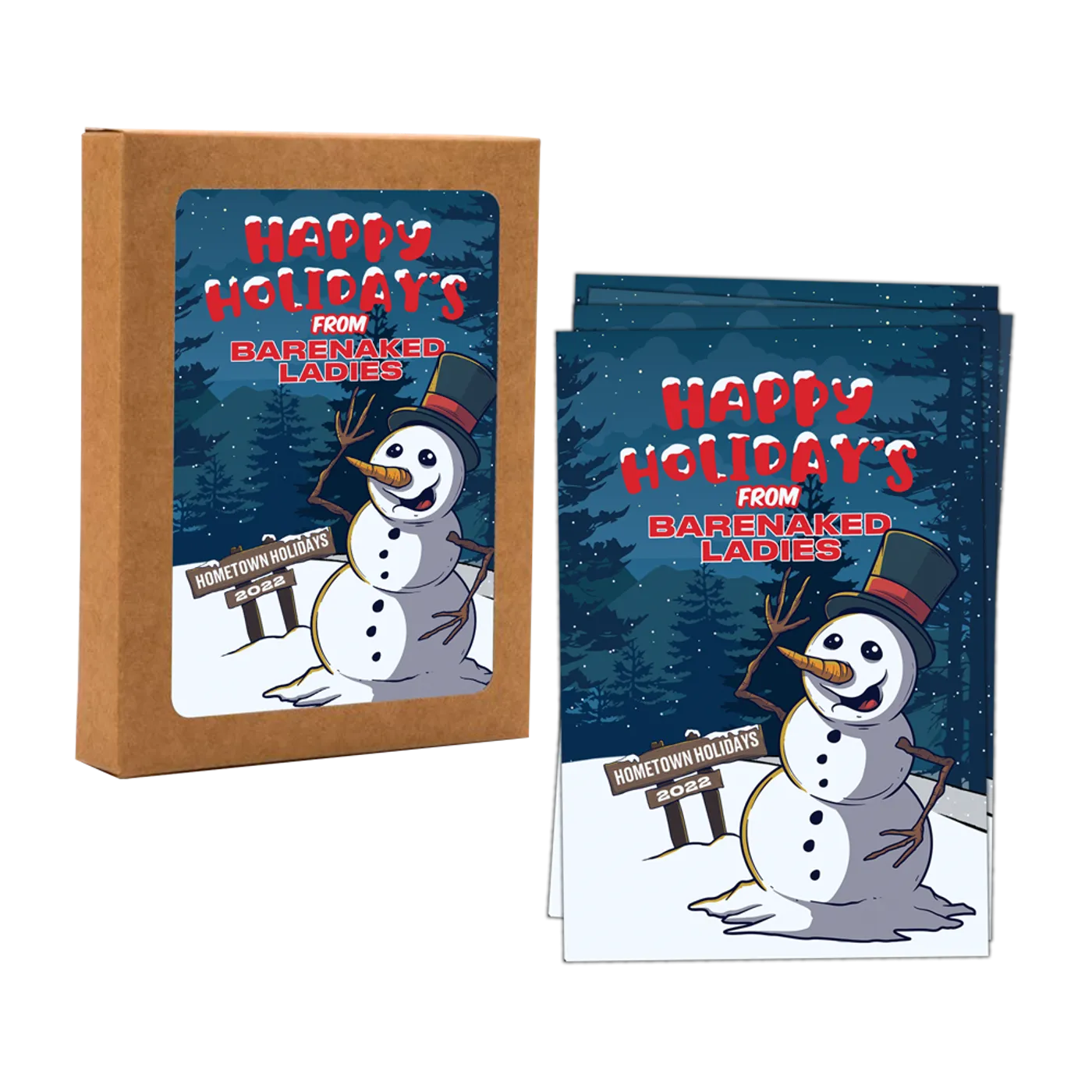 Barenaked Ladies Christmas Card set