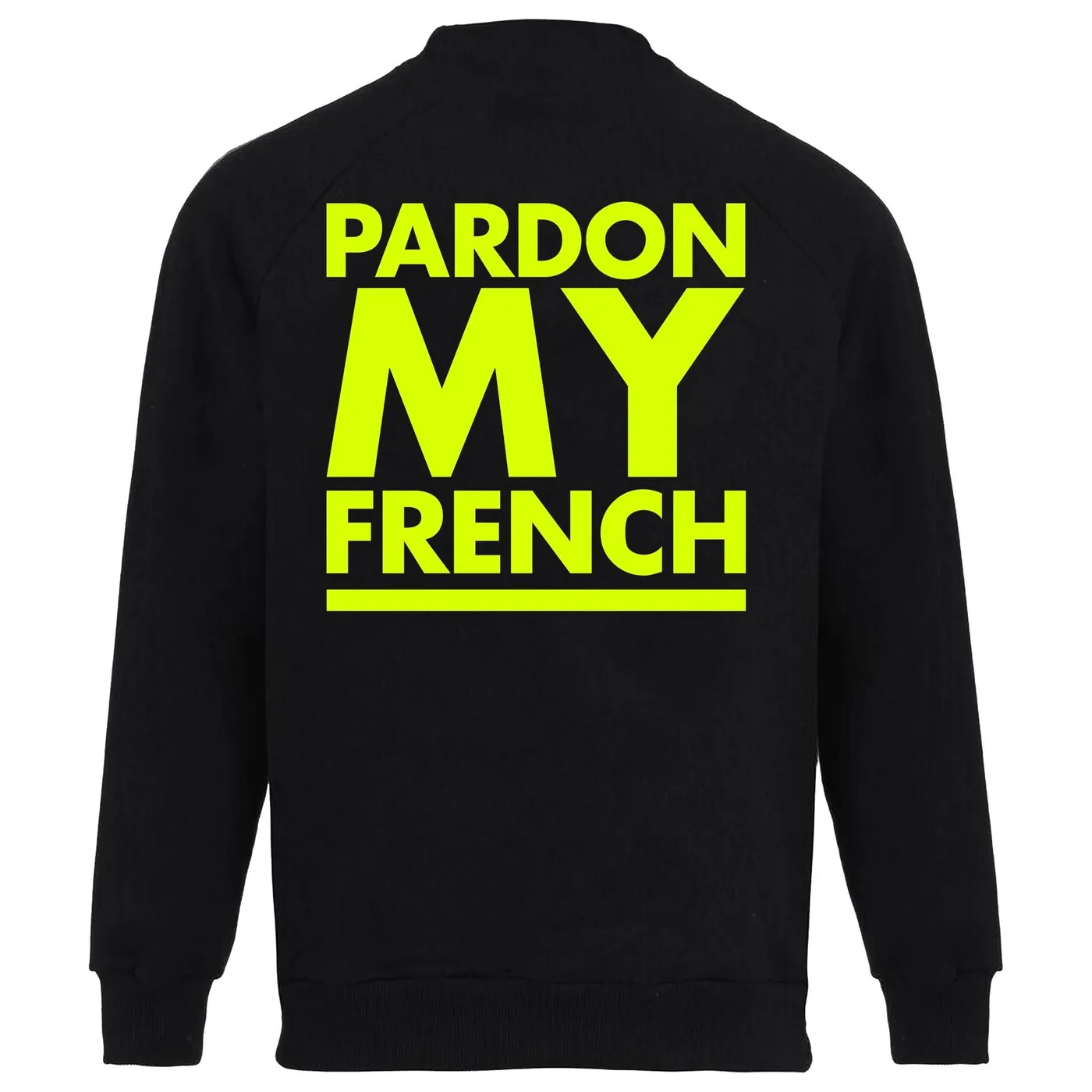 Pardon My French CREW NECK PMF CLASSIC LOGO BLACK