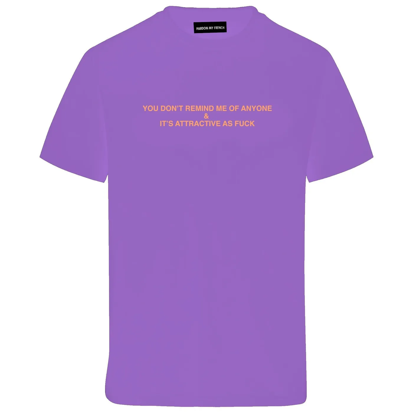 Pardon My French TSHIRT ATTRACTIVE PURPLE PURPLE