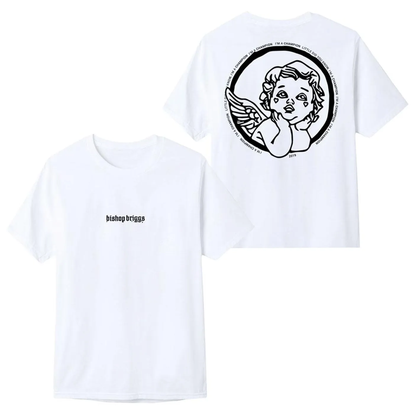 Bishop Briggs CHAMPION WHITE TEE