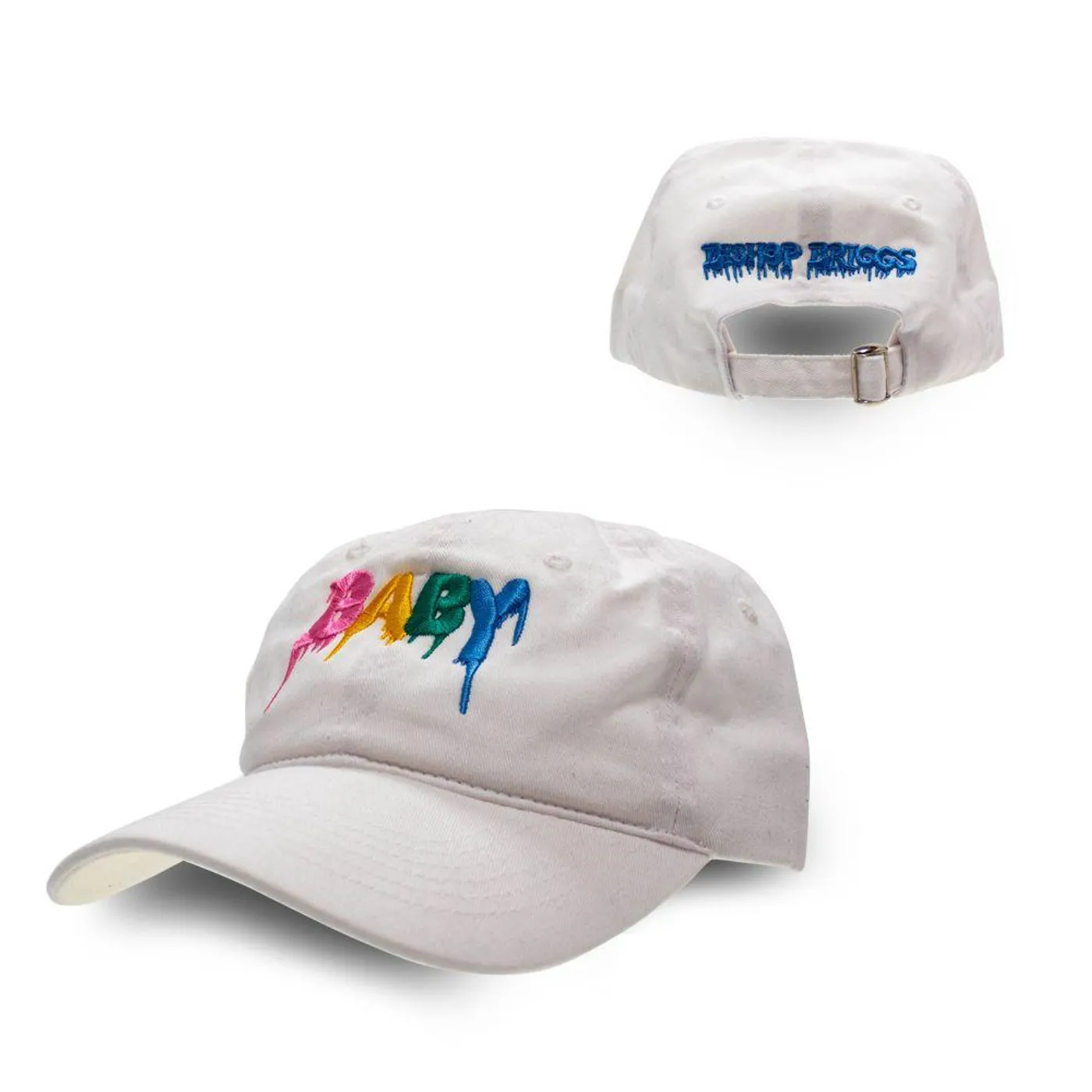 Bishop Briggs BABY DRIP LOGO WHITE DAD HAT