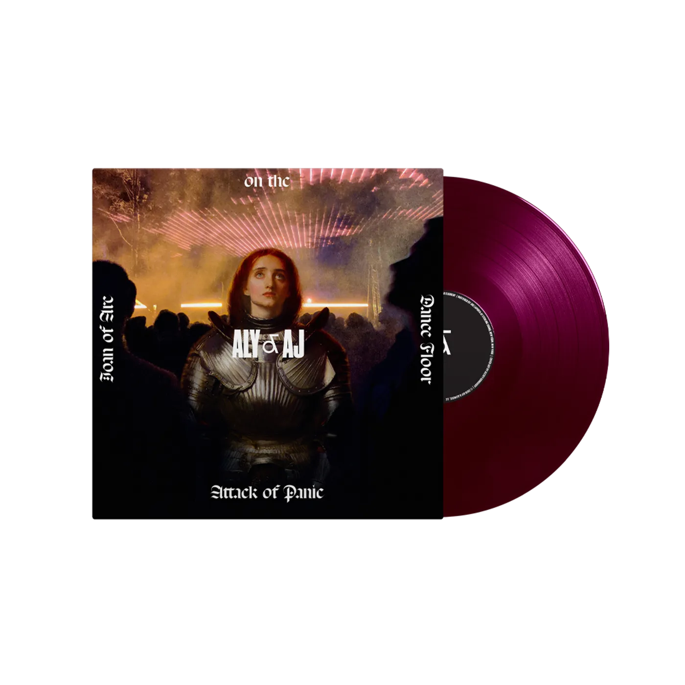 Aly & AJ Joan of Arc on the Dance Floor & Attack of Panic 7" Vinyl