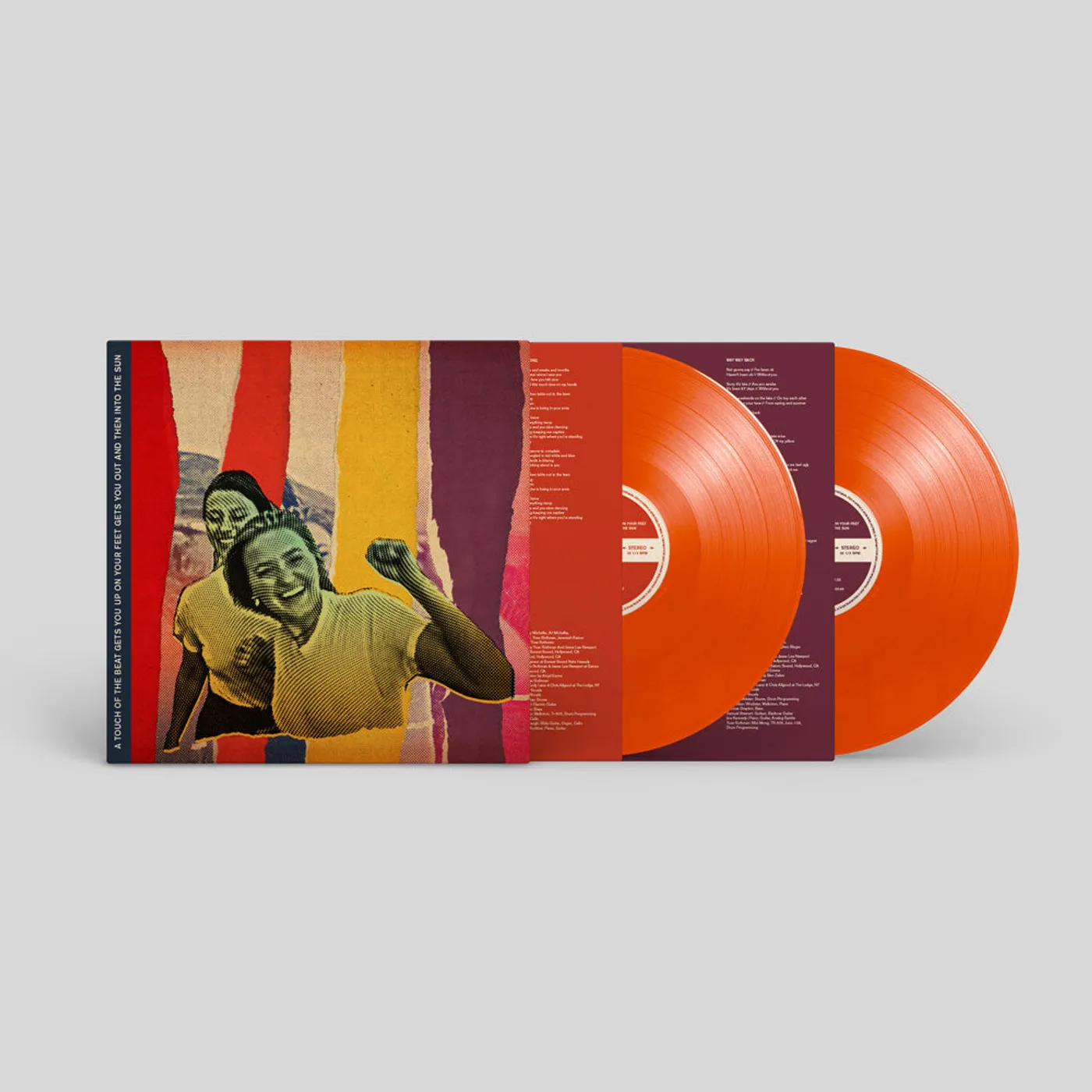 Aly & AJ A Touch of the Beat Deluxe 2LP Orange Vinyl