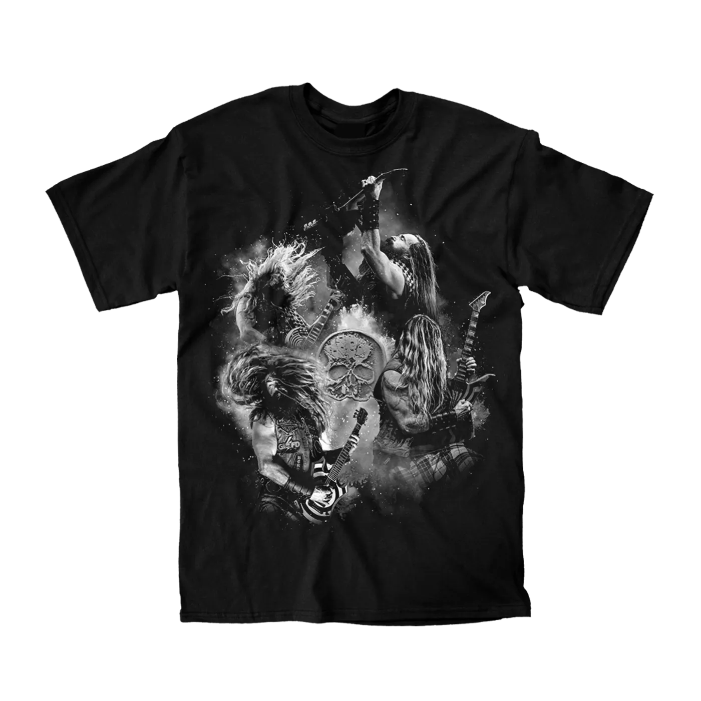 Black Label Society Zakk Wylde Icon Collage Tee