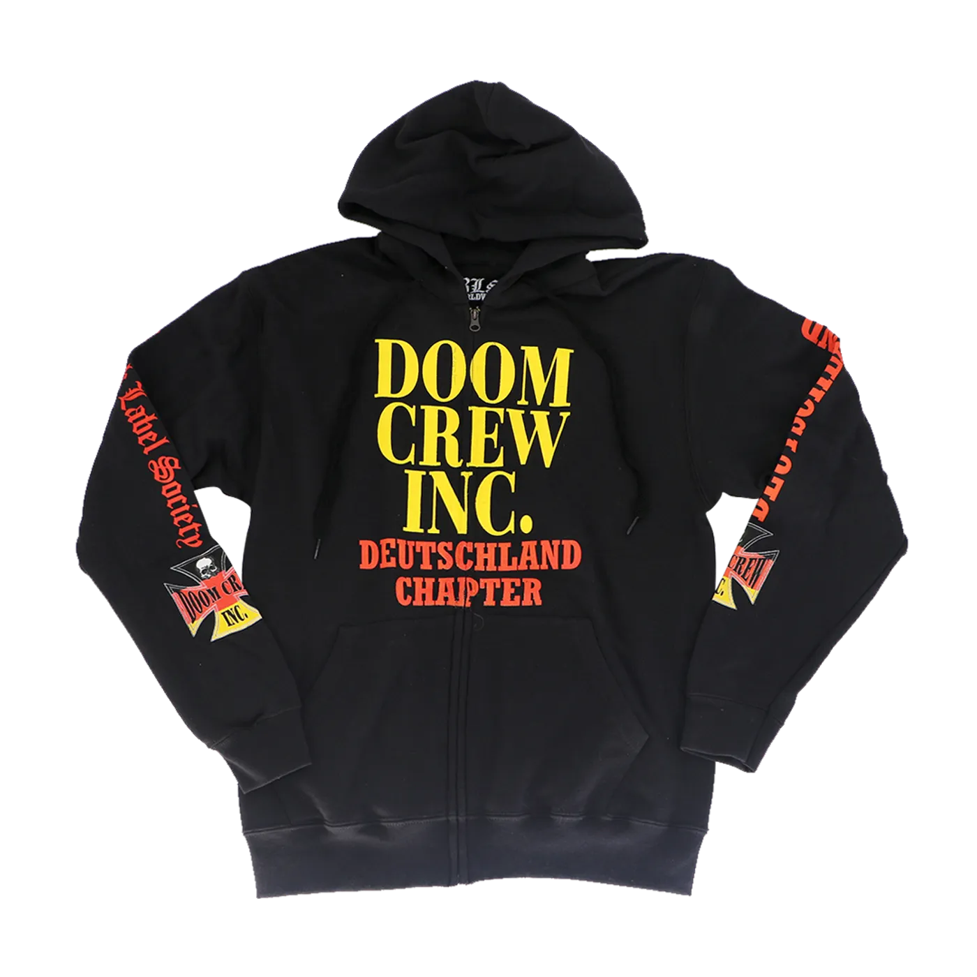 Black Label Society BLS German Chapter Zip Hoodie