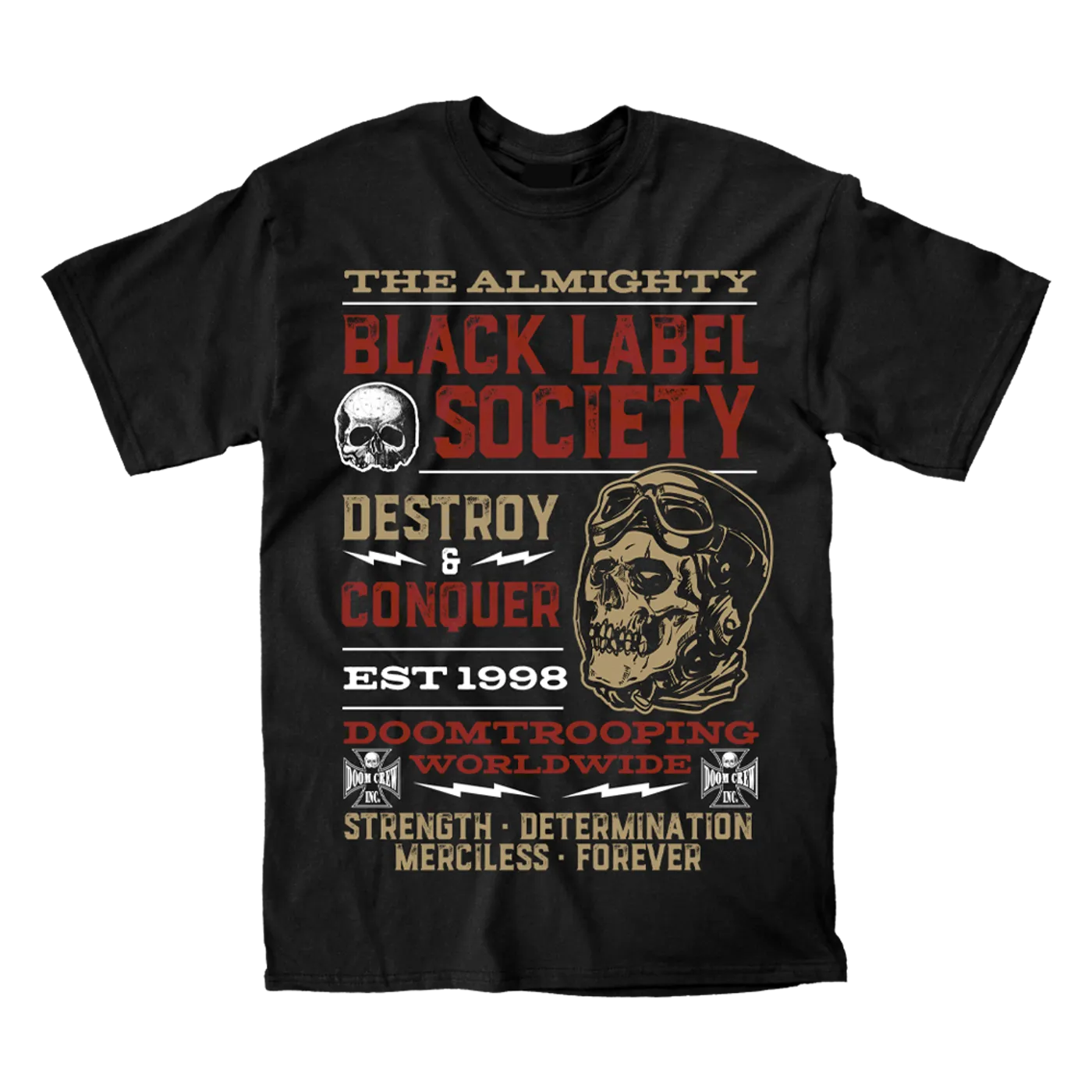 Black Label Society The Doomtrooper 2023 - Tour Tee