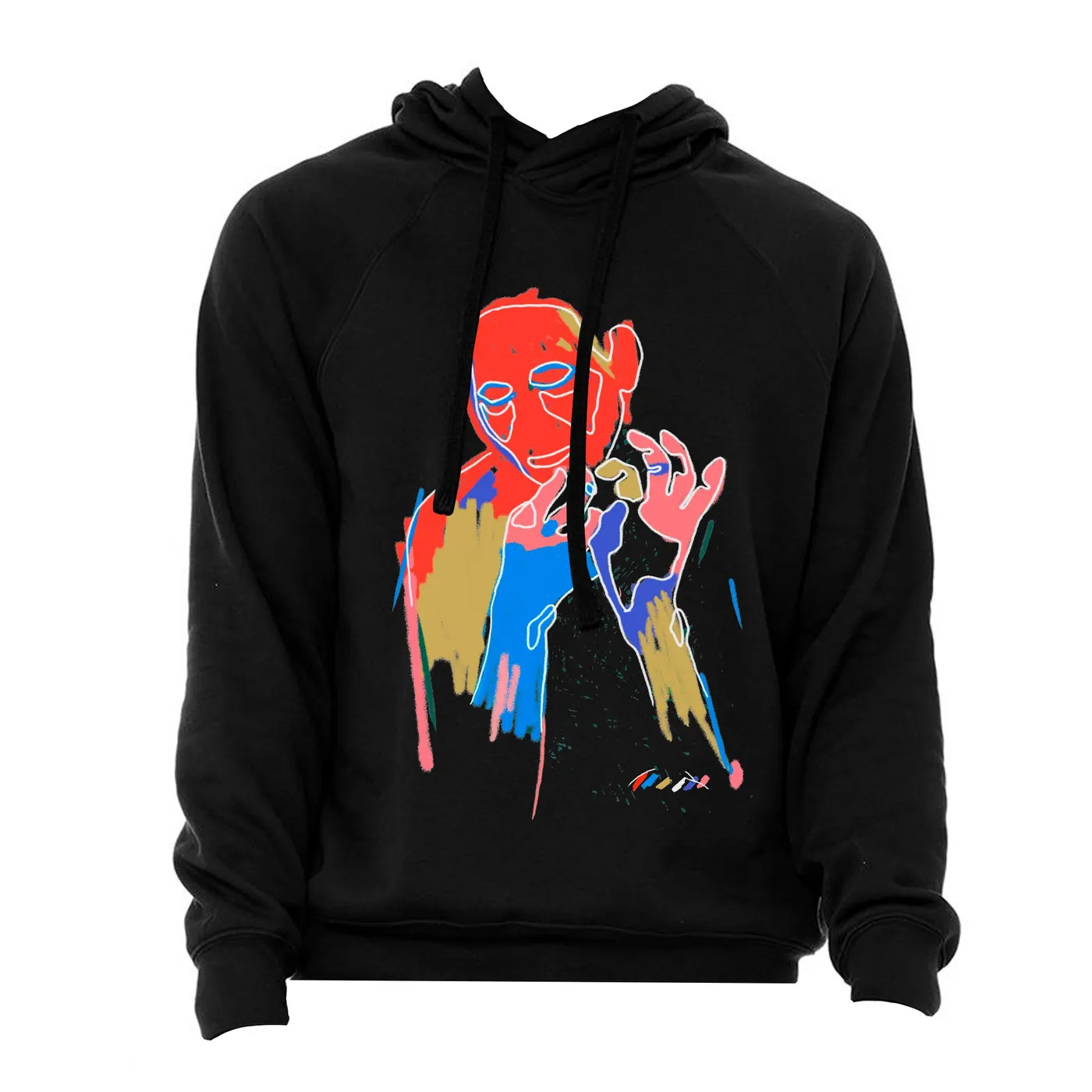 Busty and the Bass DOPEMAN HOODIE (BLACK)