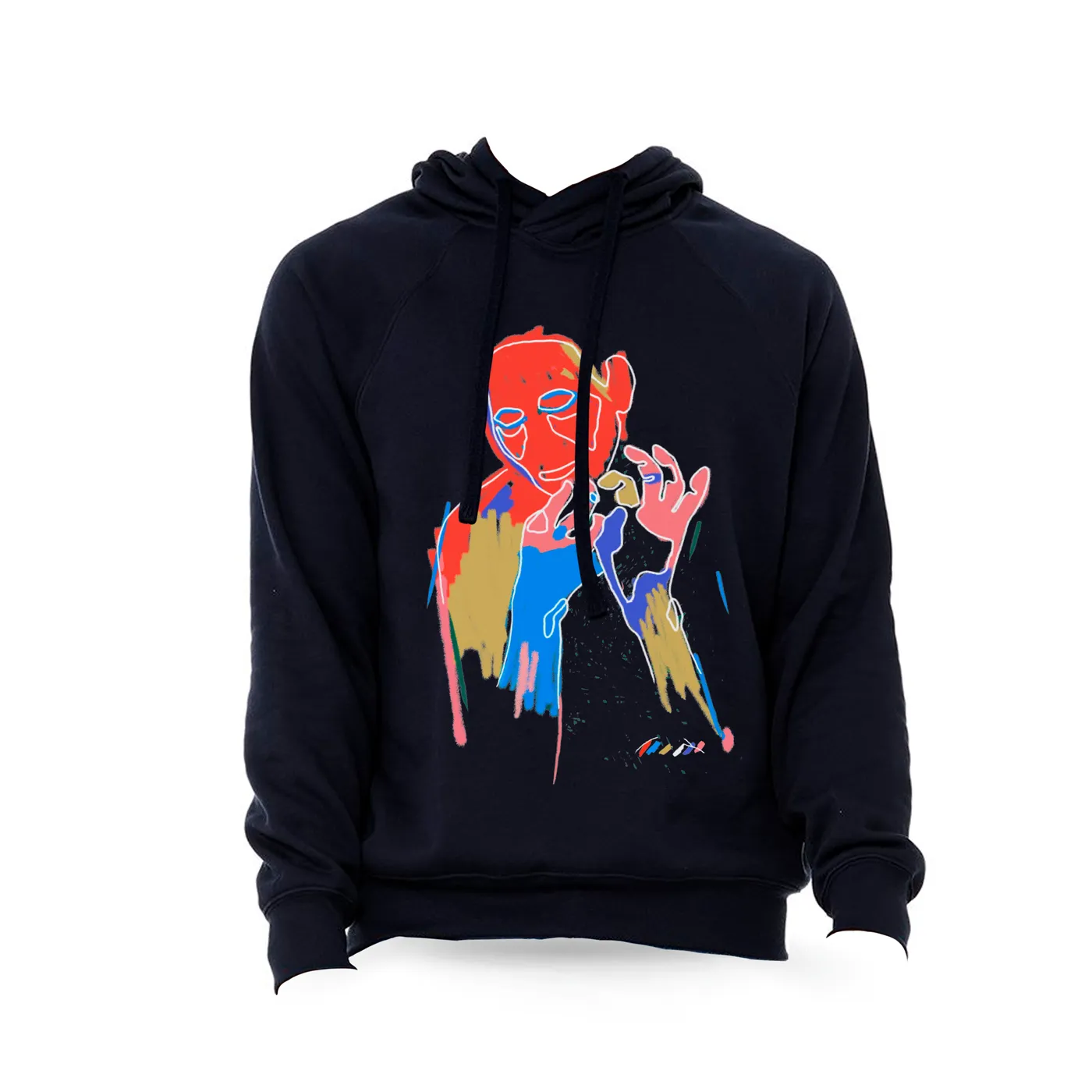 Busty and the Bass DOPEMAN HOODIE (NAVY)