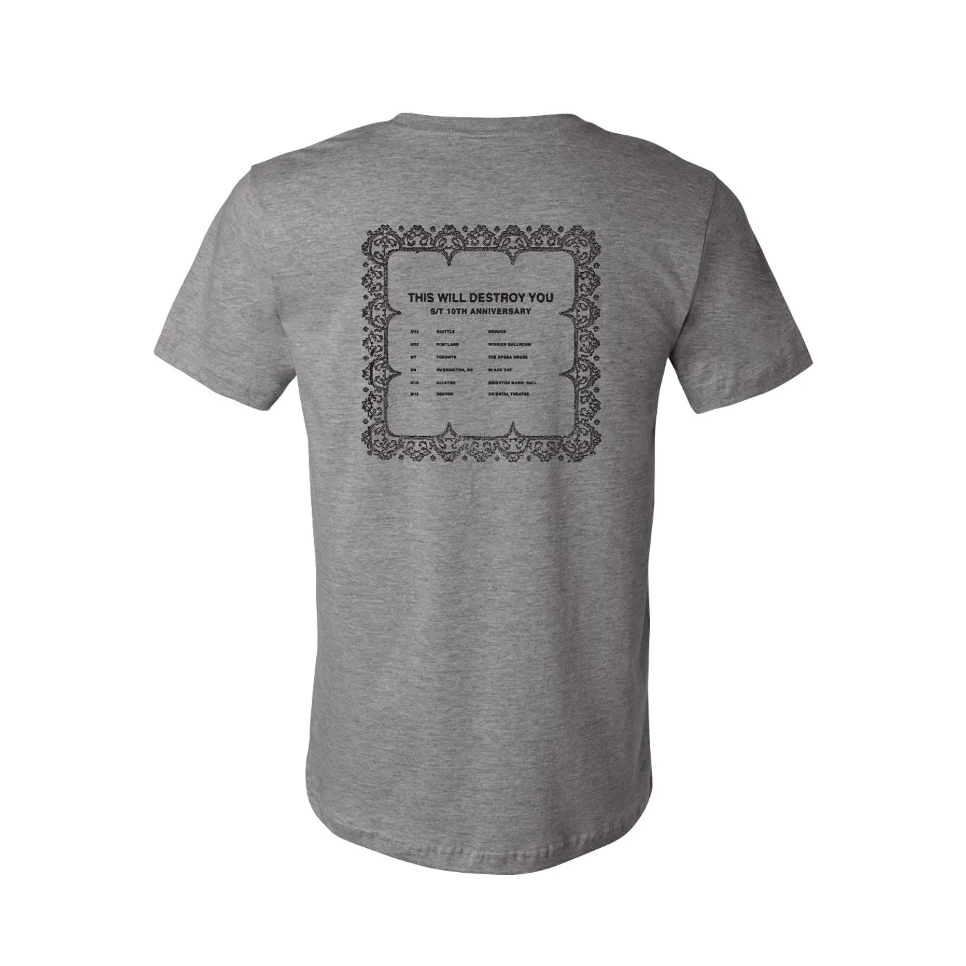 This Will Destroy You Anniversary Tour Tee