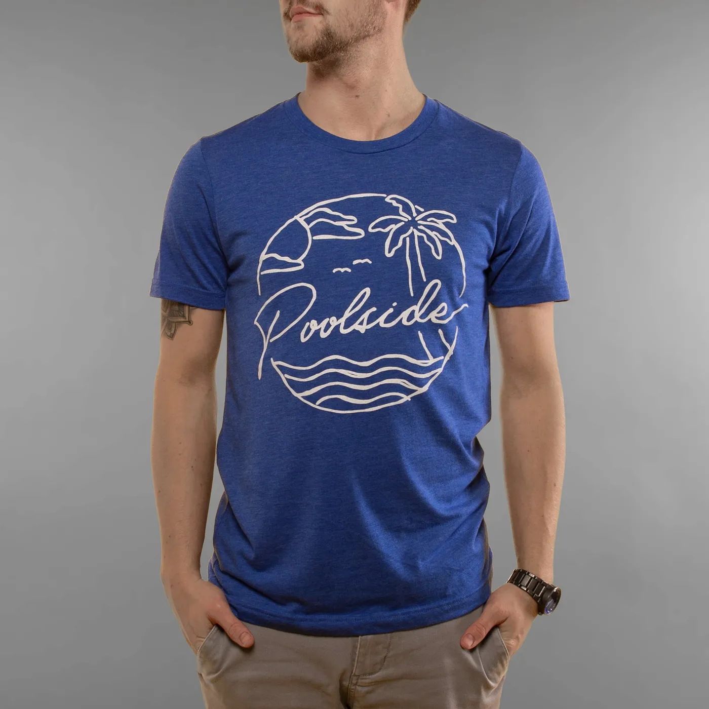 Poolside Retro Badge