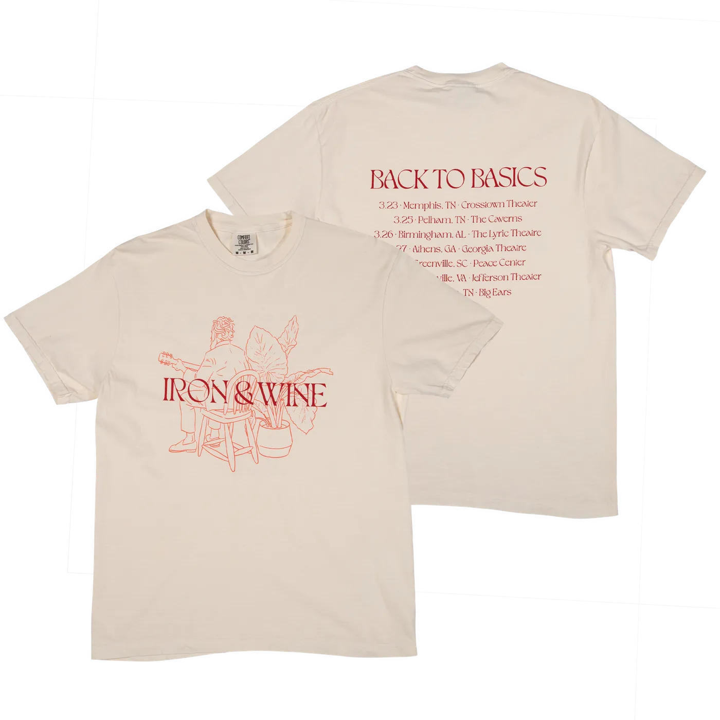 Iron & Wine Back to Basics March T-Shirt