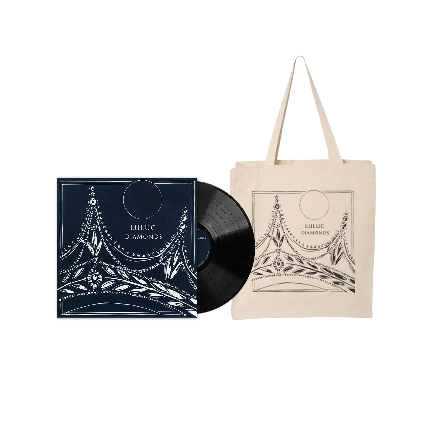 Luluc PREORDER: Diamonds LP and Tote Bundle